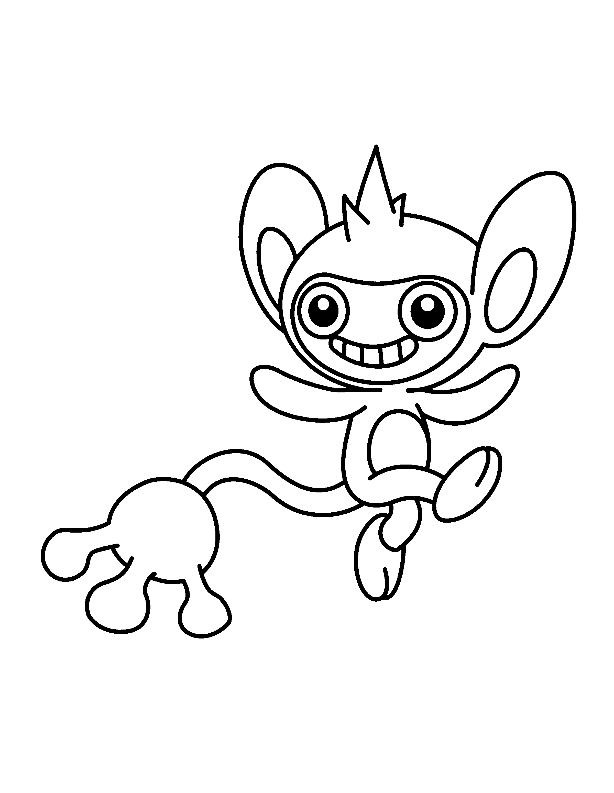 Pokemon advanced coloring pages