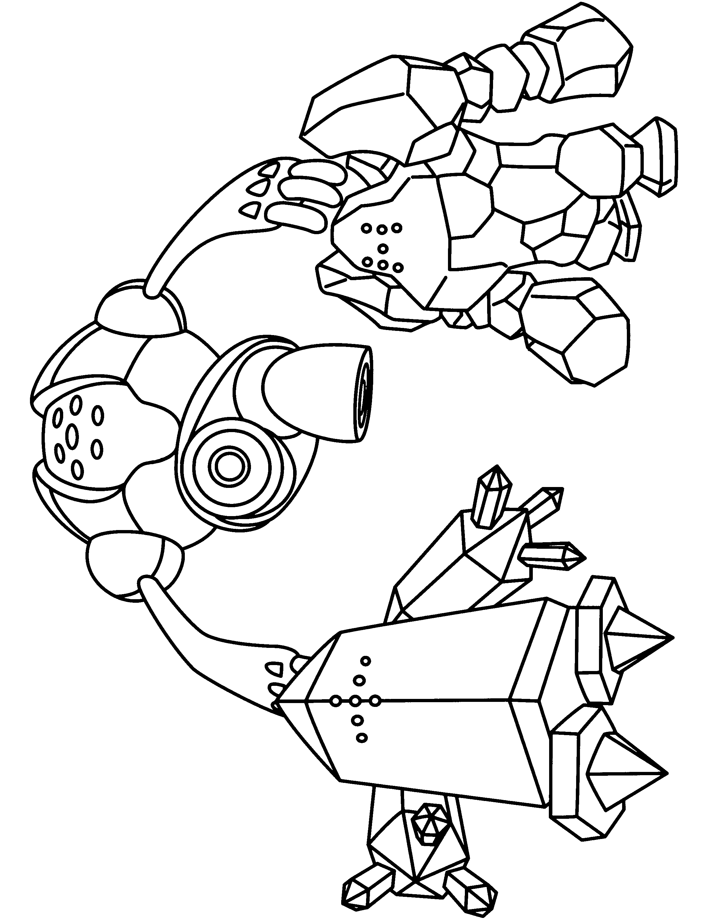 Pokemon advanced coloring pages