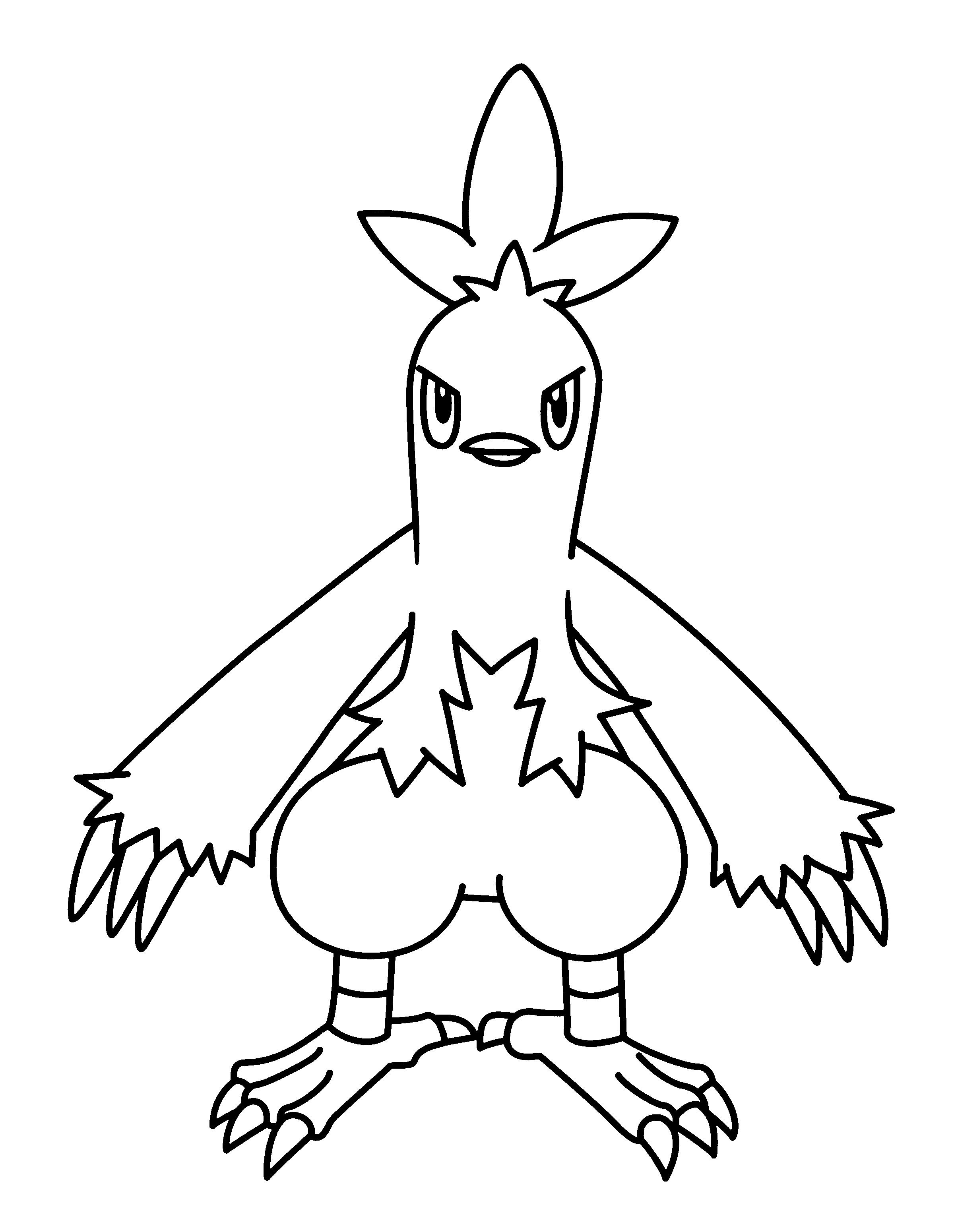 Pokemon advanced coloring pages