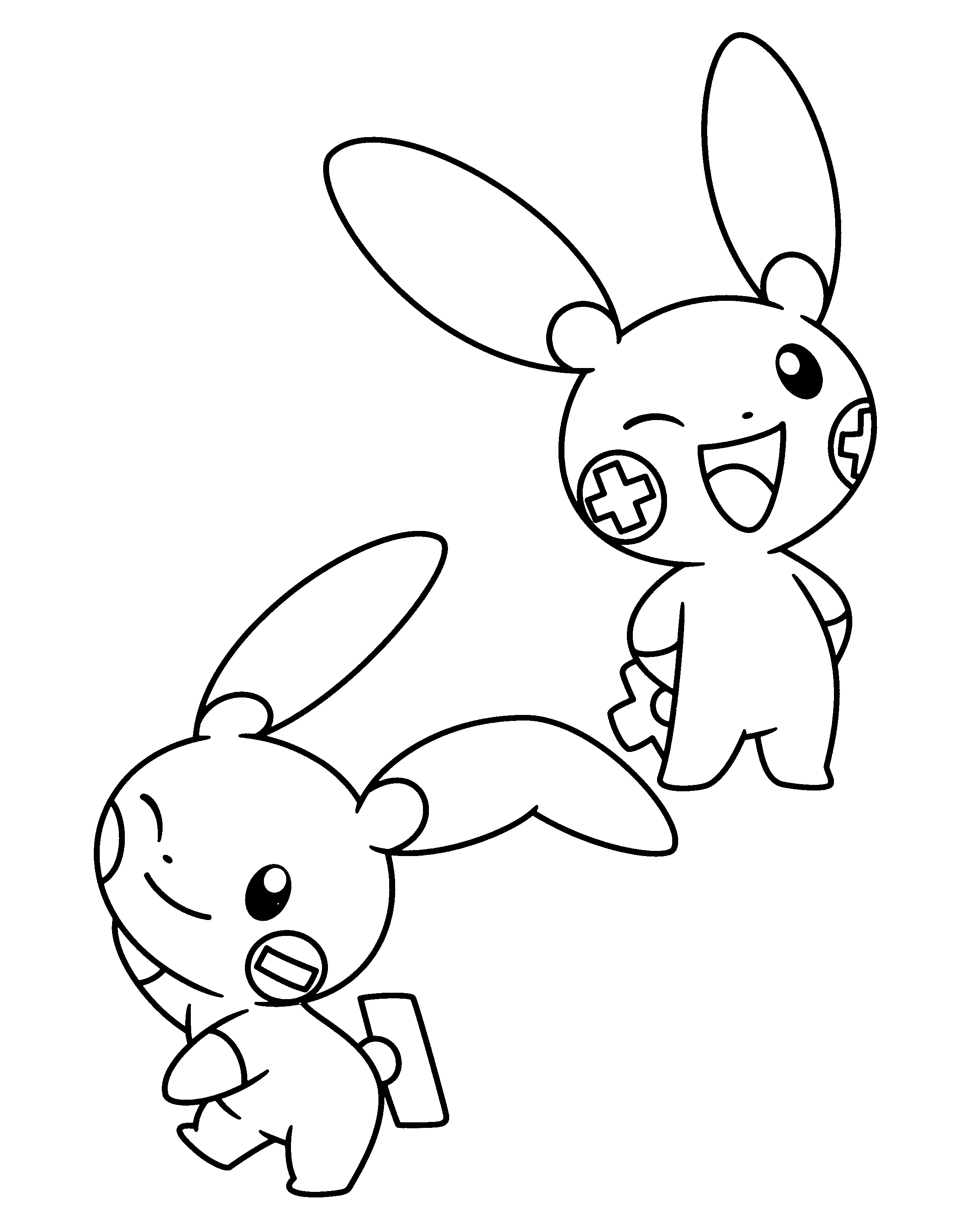 Pokemon advanced coloring pages