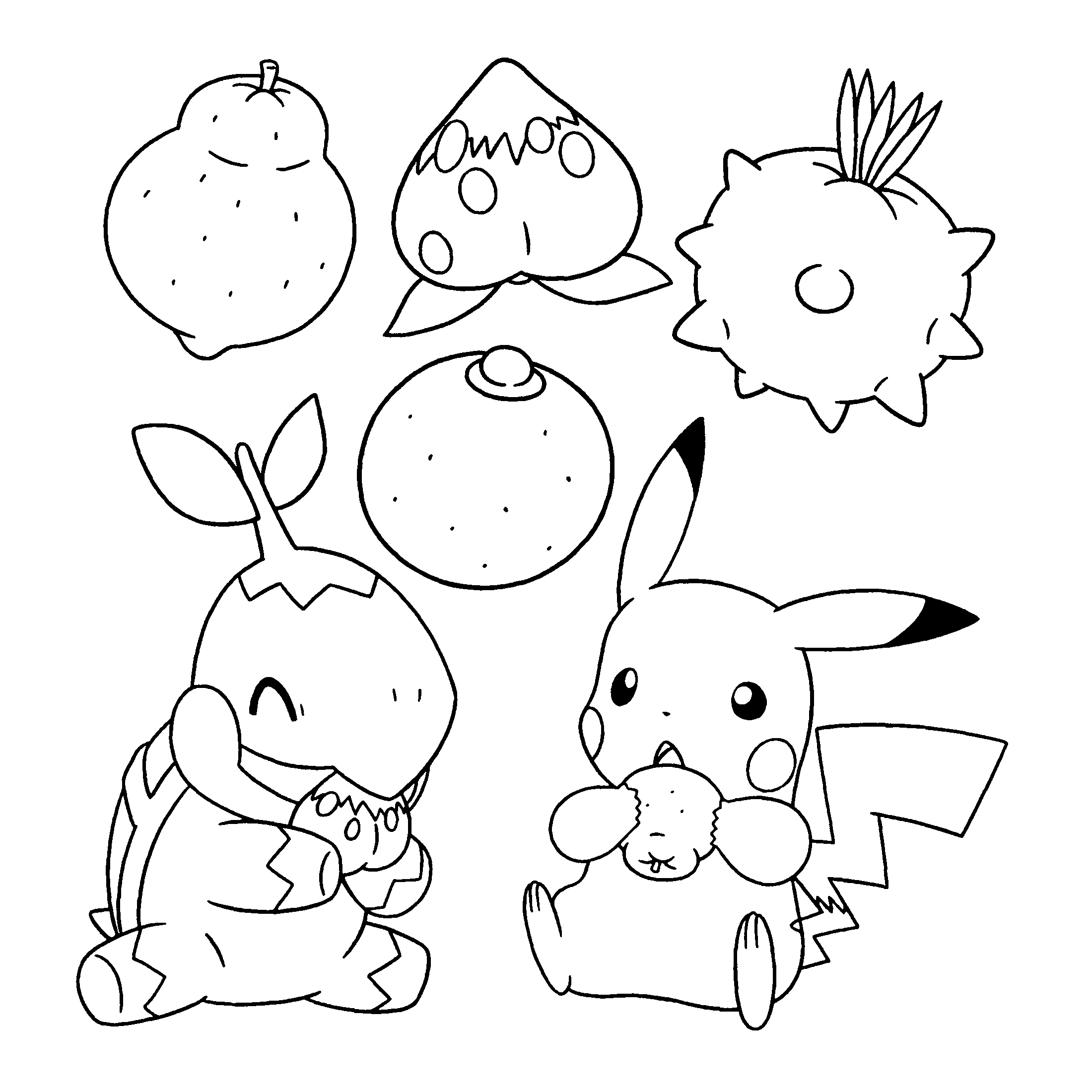 Pokemon diamond pearl coloring pages