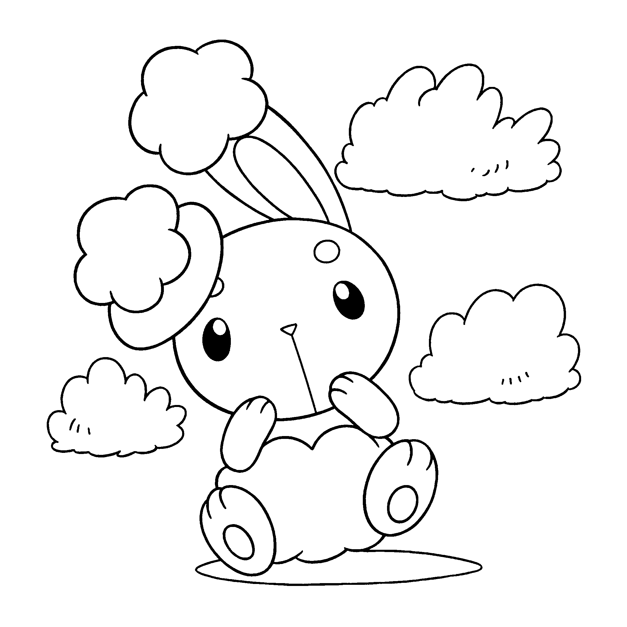 Pokemon diamond pearl coloring pages