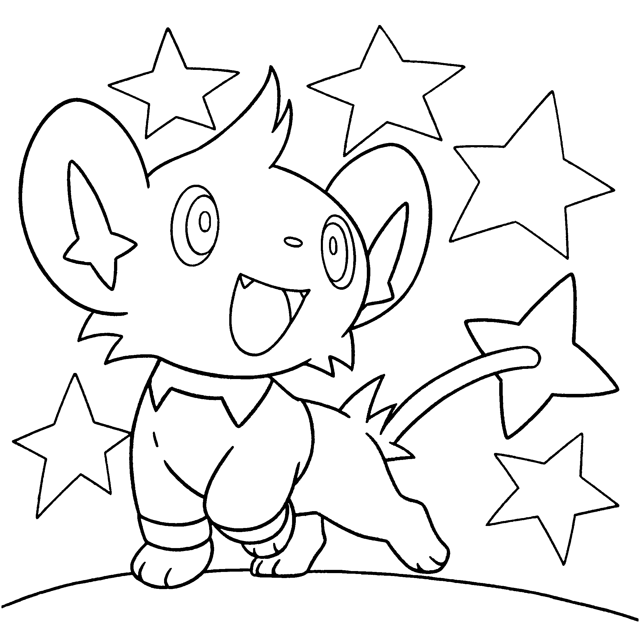 Pokemon diamond pearl coloring pages