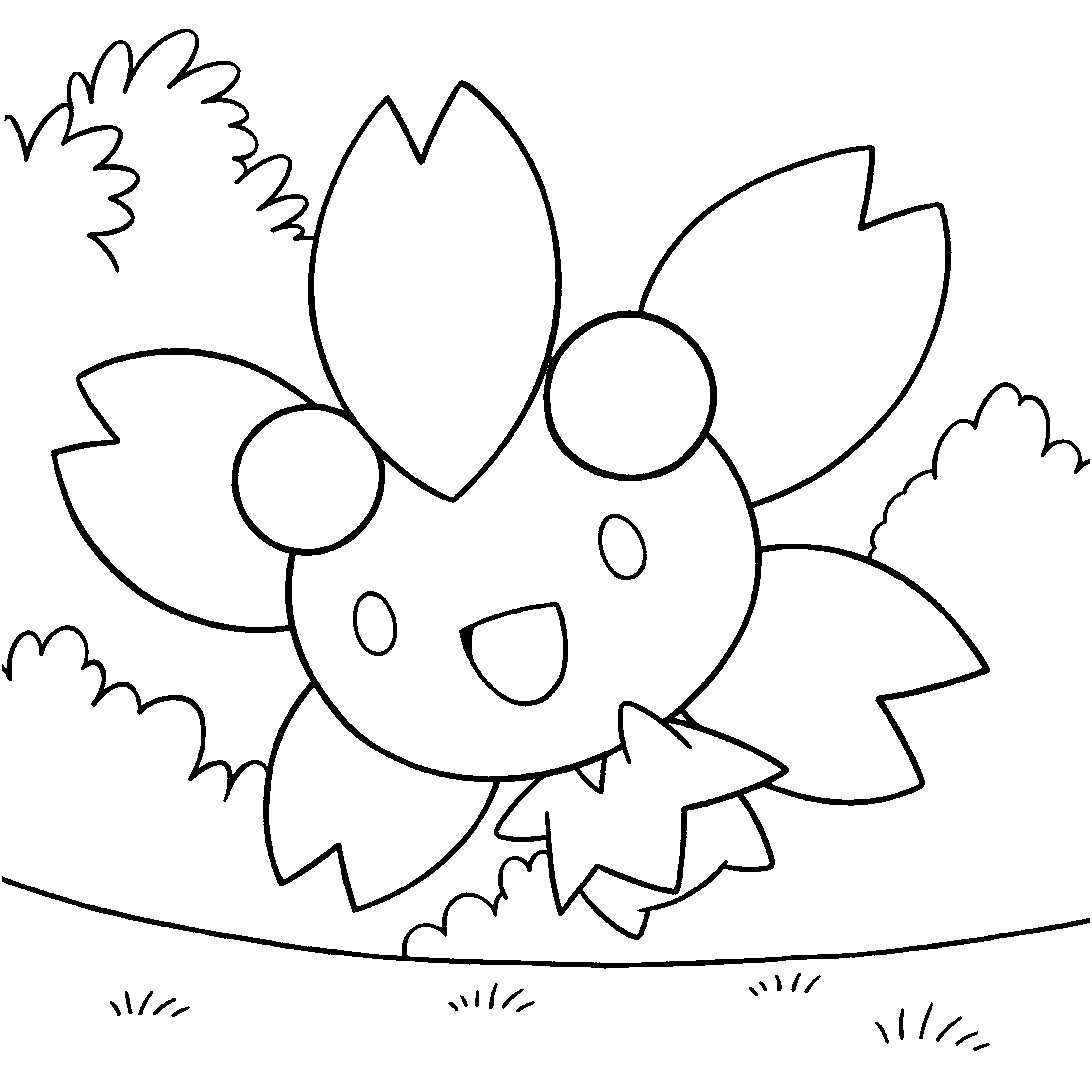 Pokemon diamond pearl coloring pages