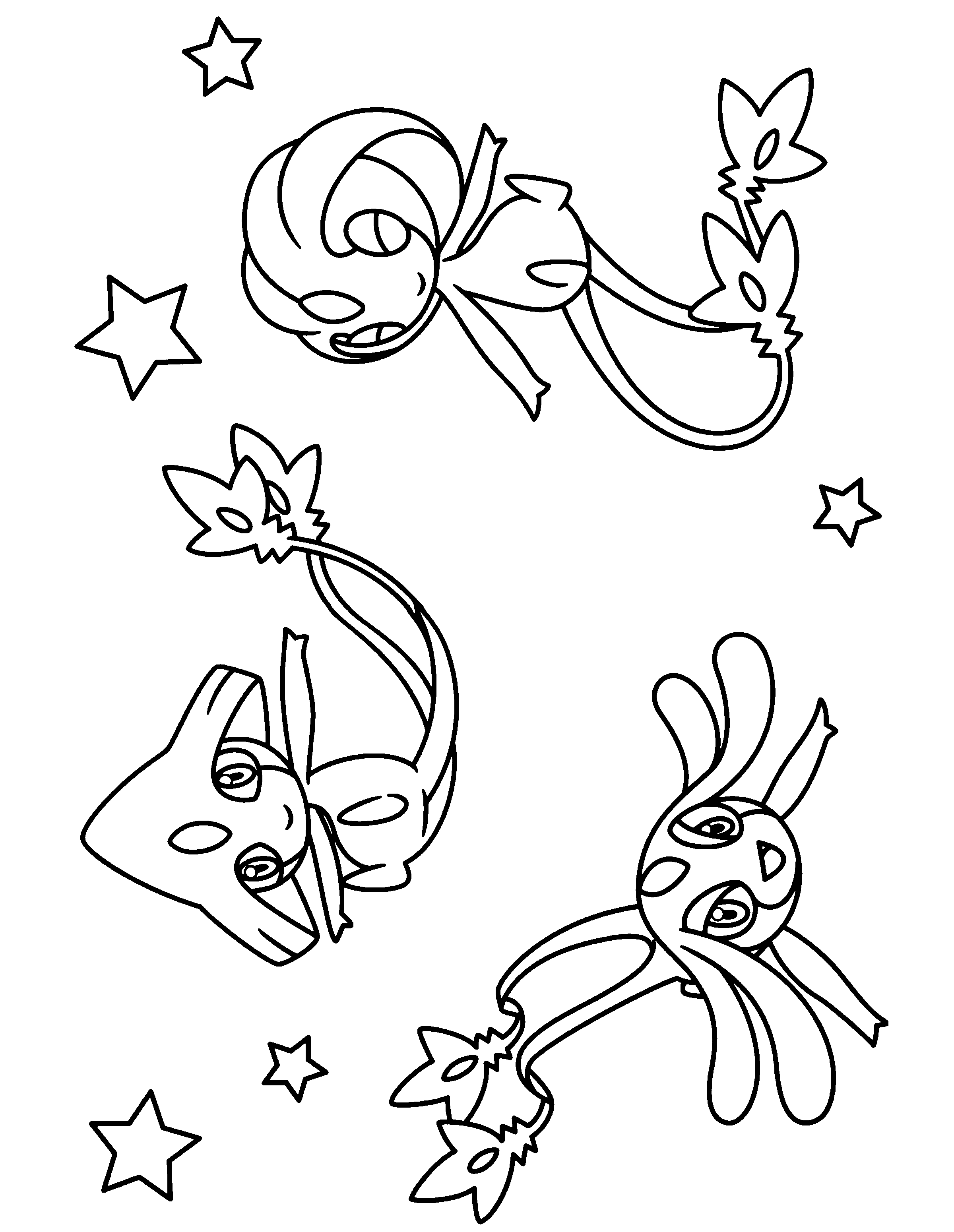 Pokemon diamond pearl coloring pages