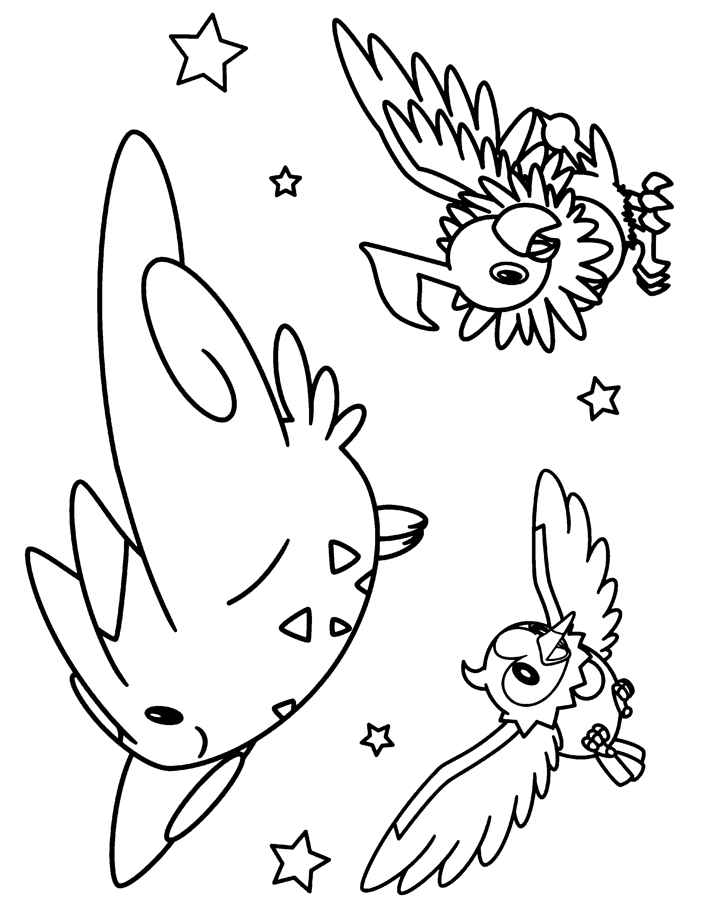 Pokemon diamond pearl coloring pages