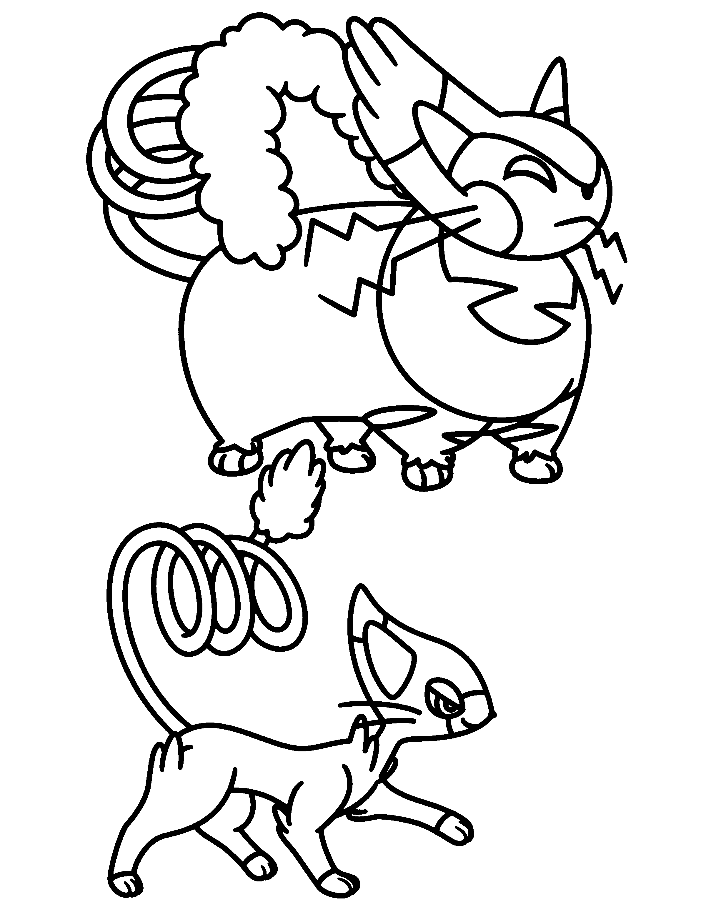 Pokemon diamond pearl coloring pages