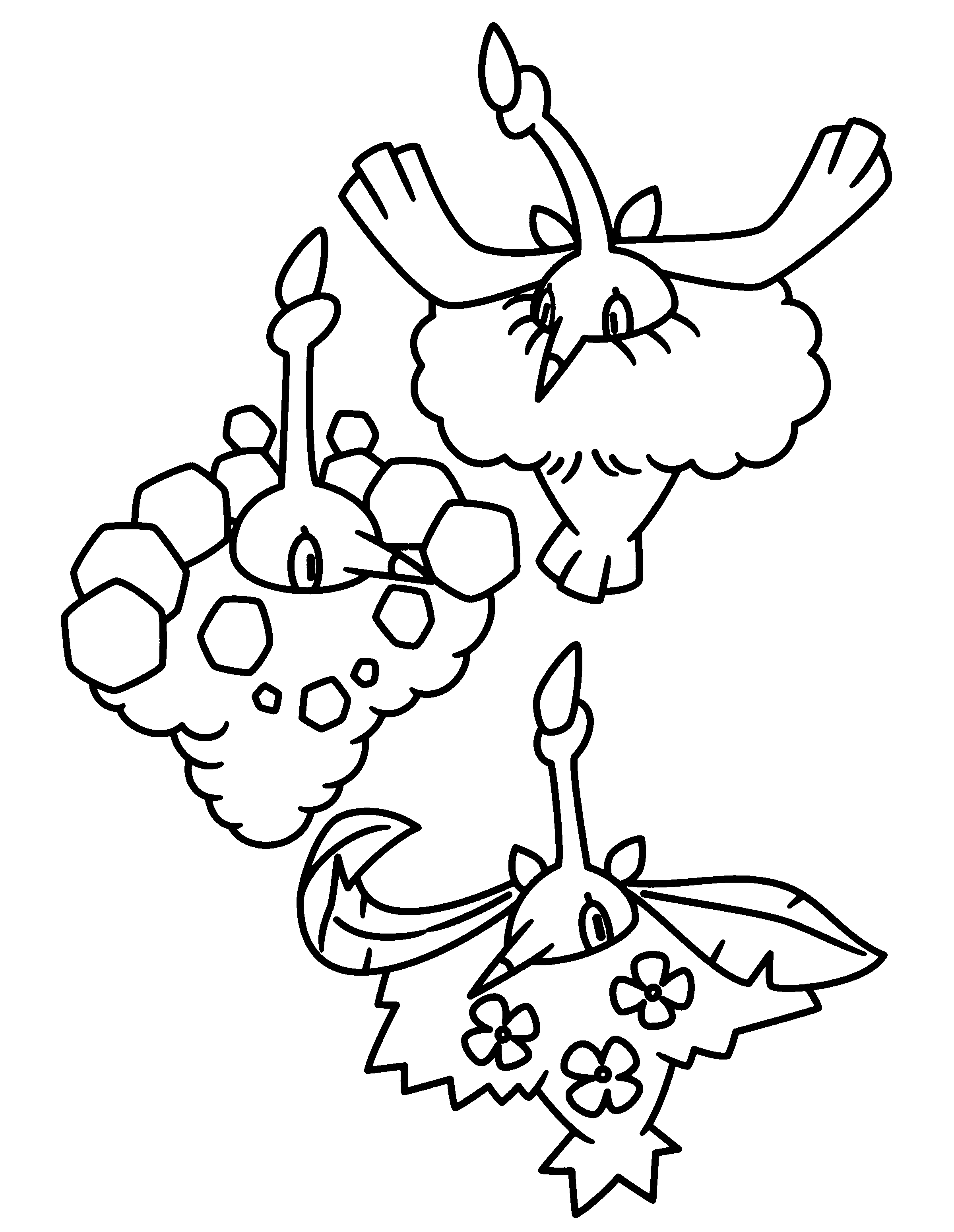 Pokemon diamond pearl coloring pages