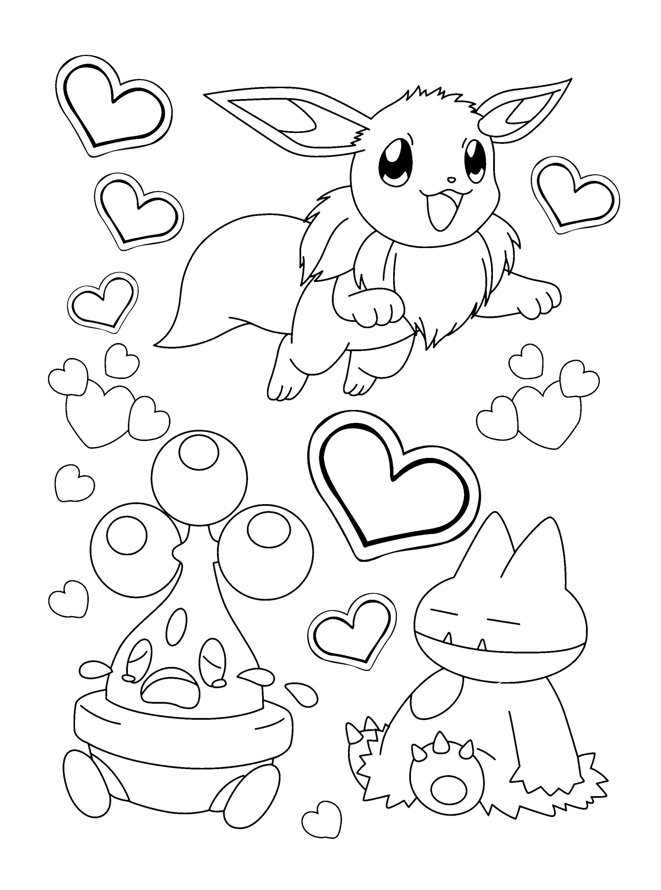 Pokemon diamond pearl coloring pages