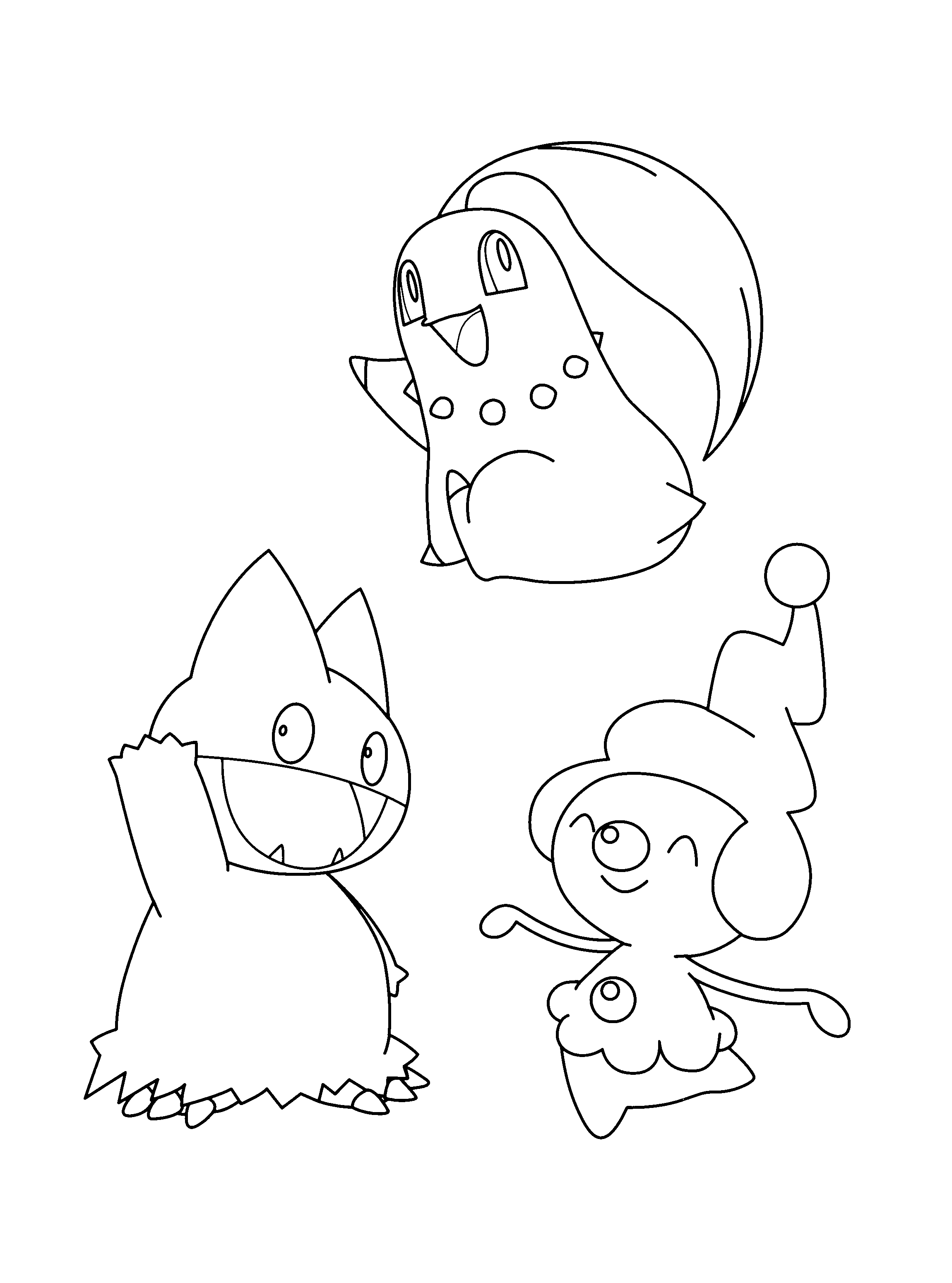 Pokemon diamond pearl coloring pages