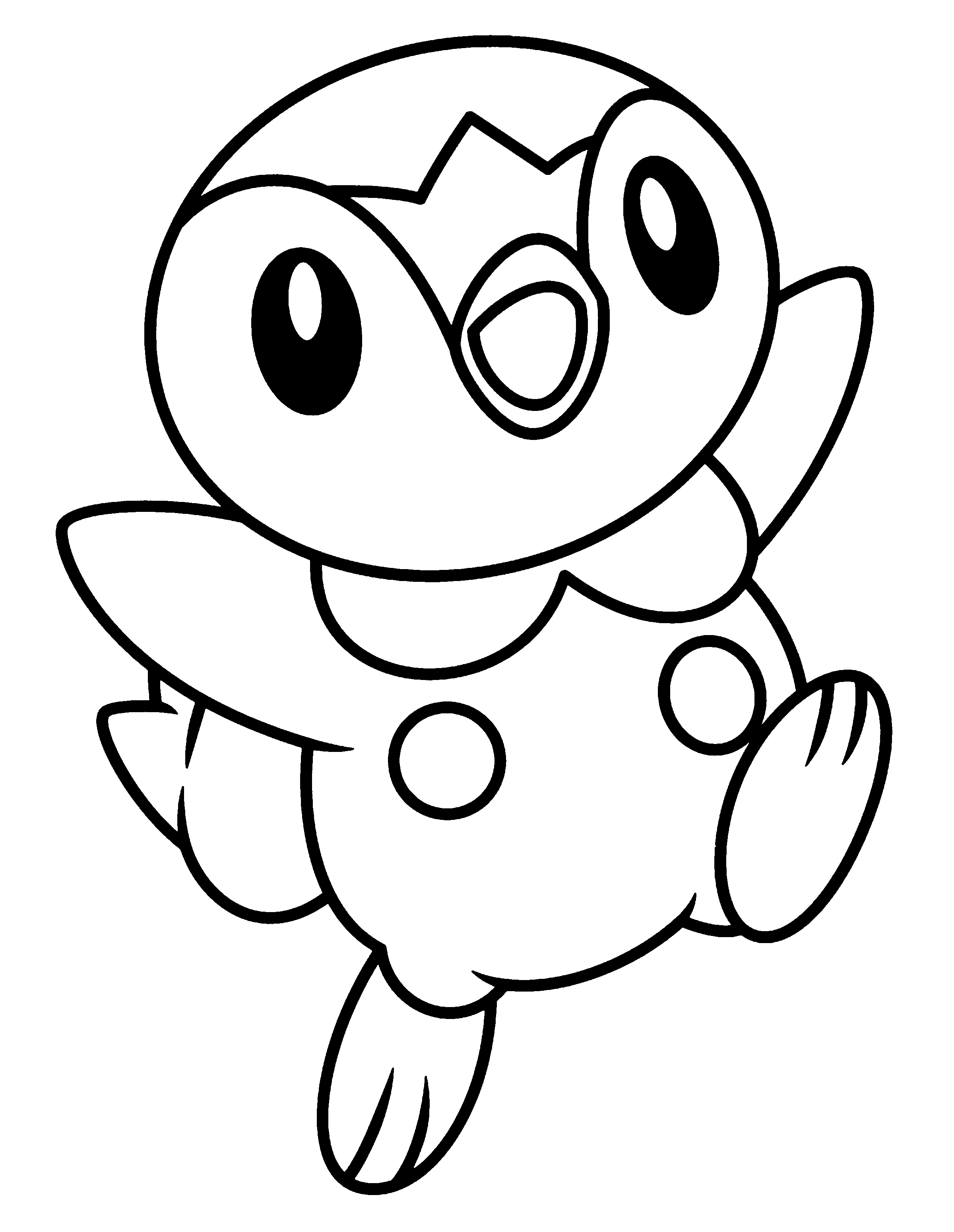 Pokemon diamond pearl coloring pages