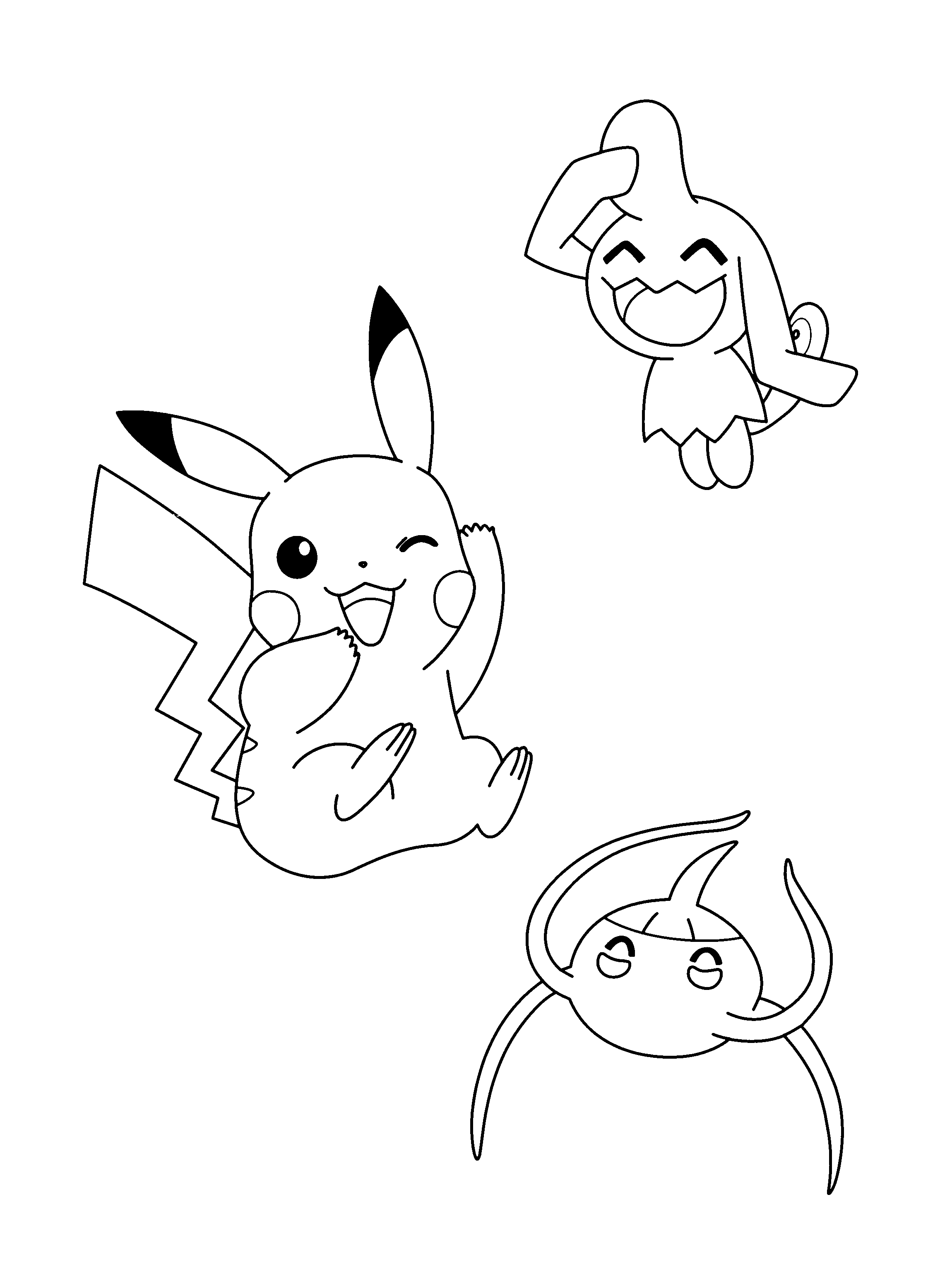 Pokemon diamond pearl coloring pages