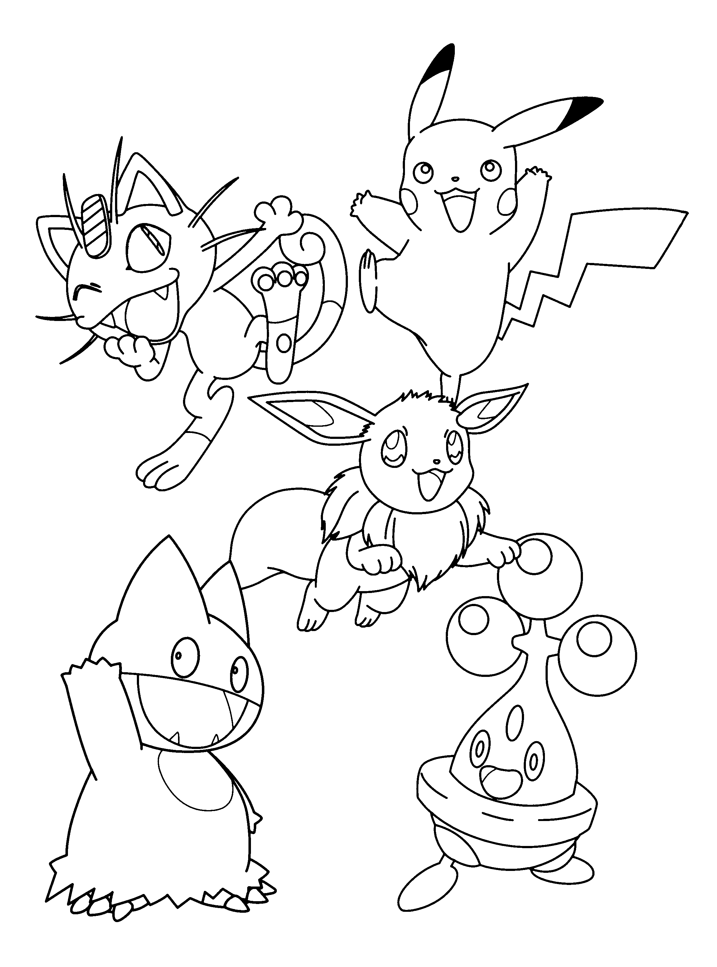 Pokemon diamond pearl coloring pages