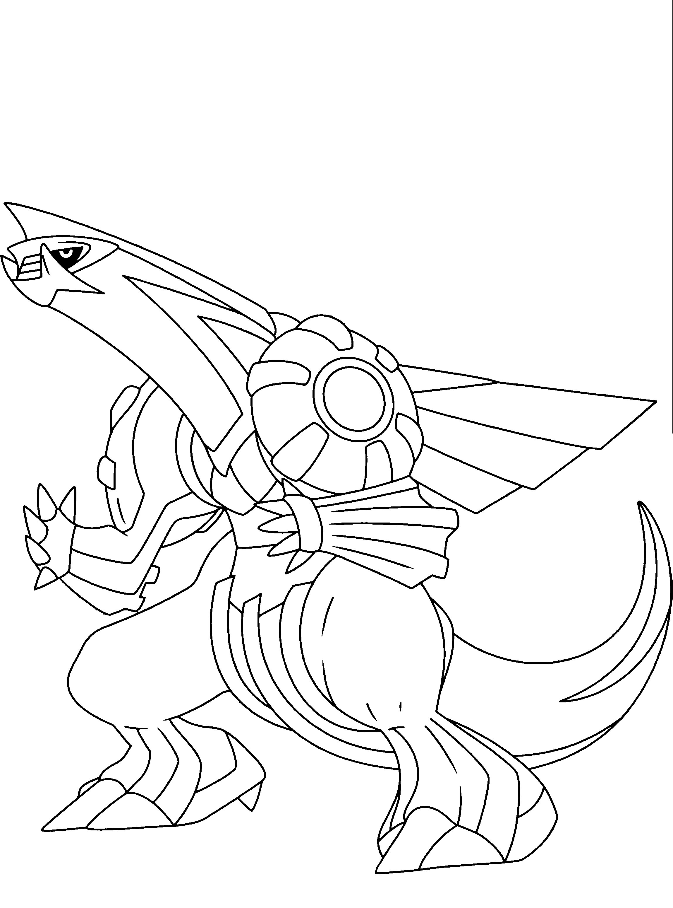 Pokemon diamond pearl coloring pages