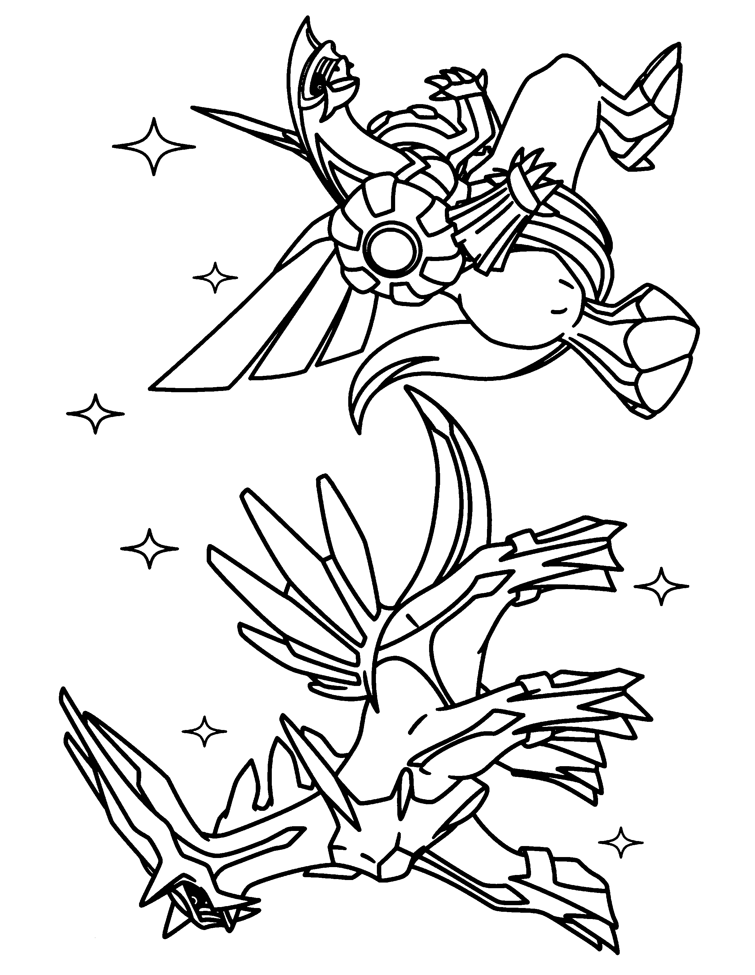 Pokemon diamond pearl coloring pages