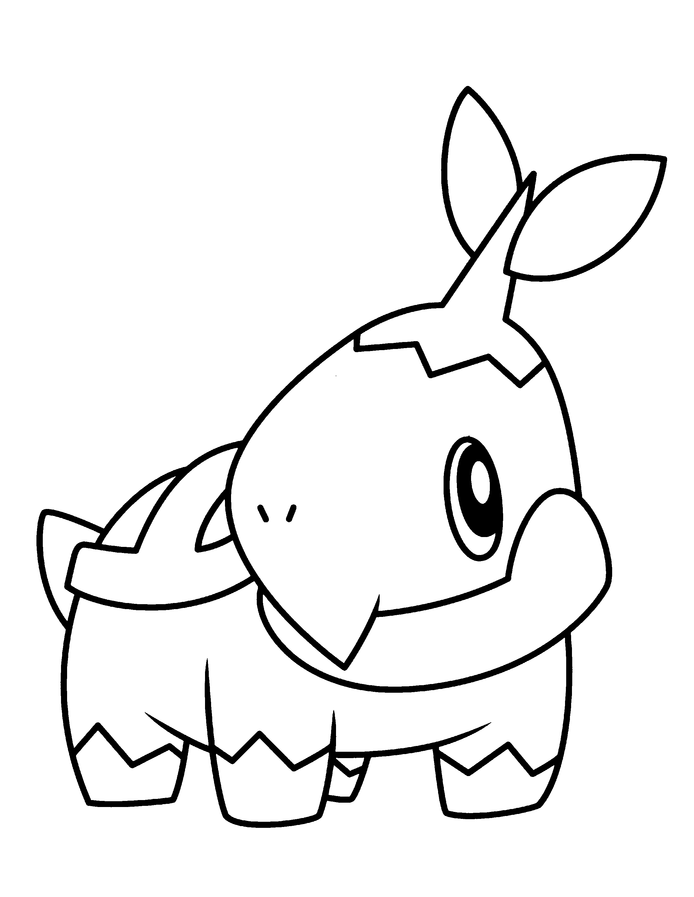 Pokemon diamond pearl coloring pages