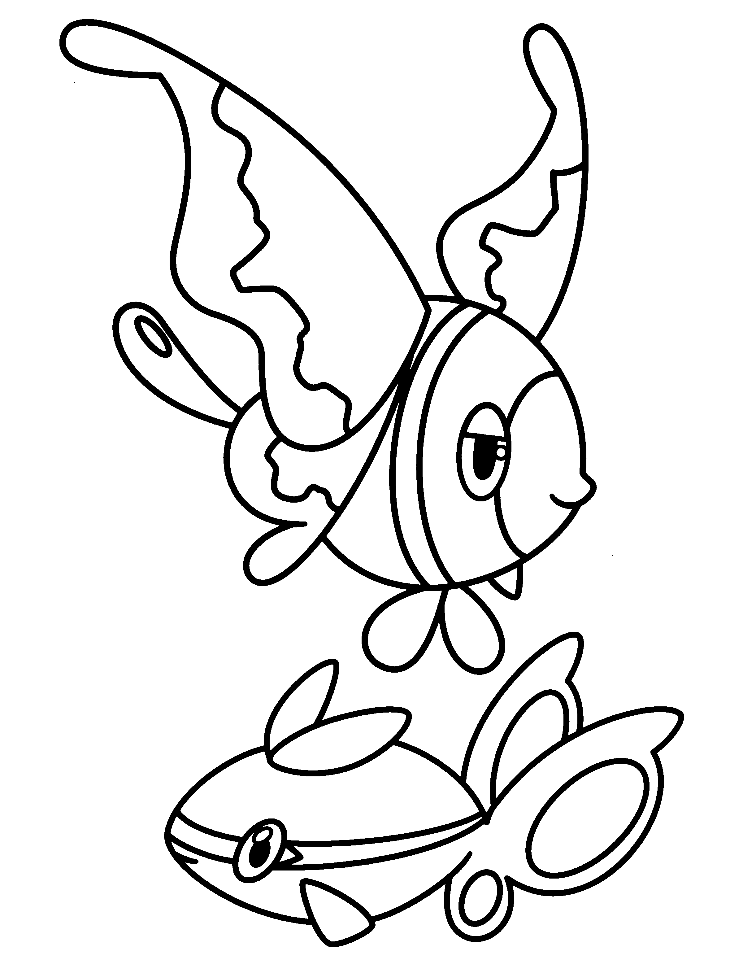 Pokemon diamond pearl coloring pages