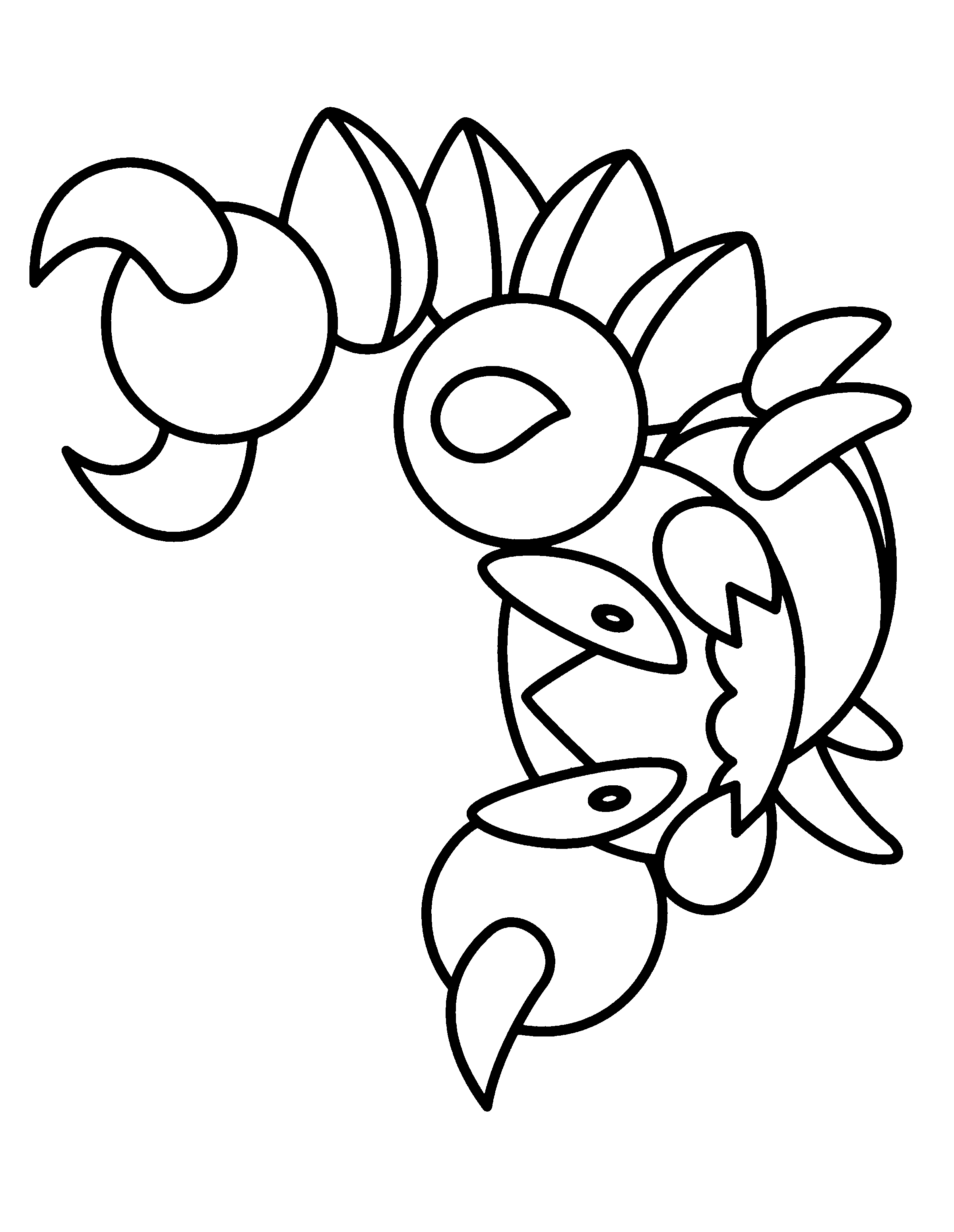 Pokemon diamond pearl coloring pages