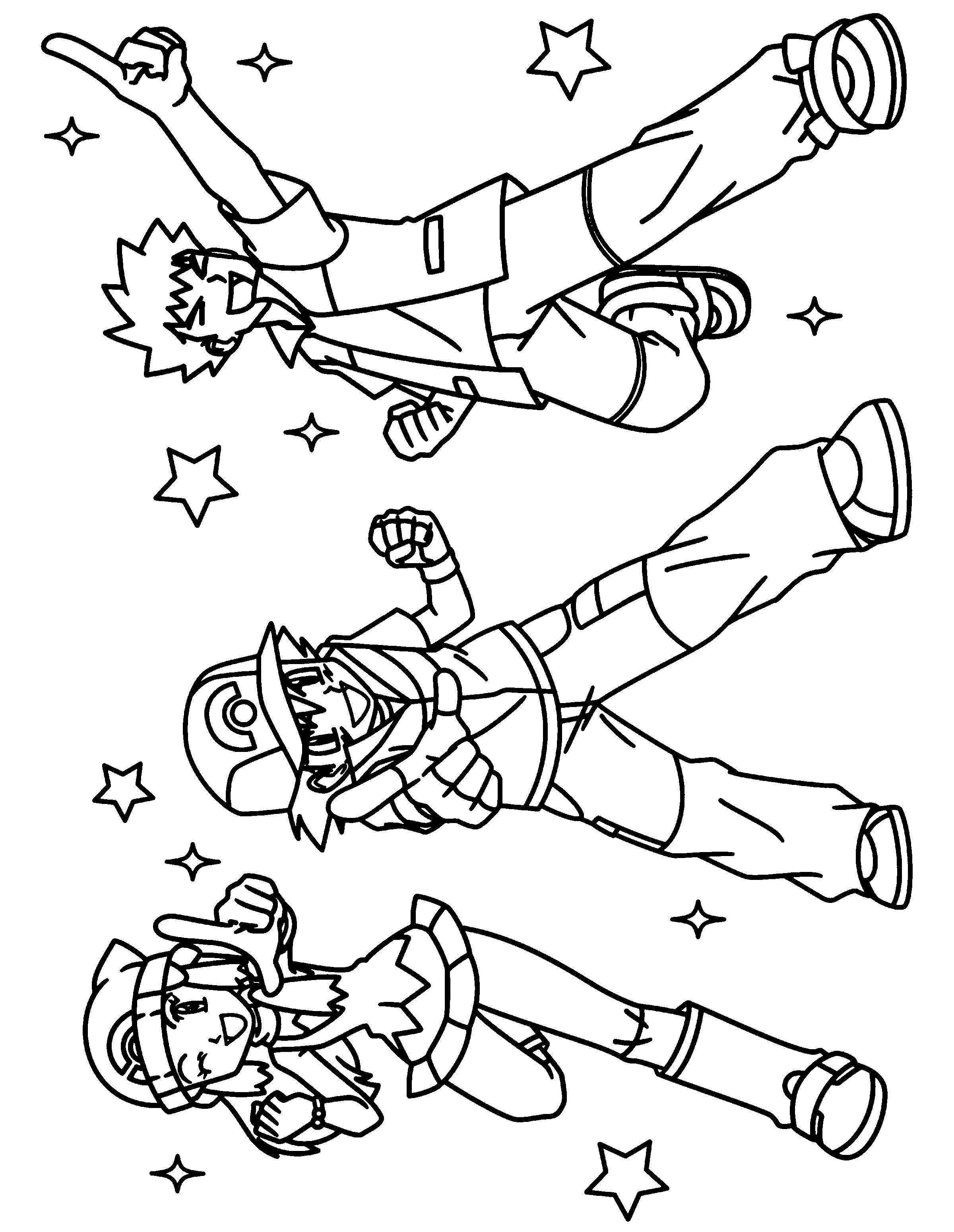 Pokemon diamond pearl coloring pages