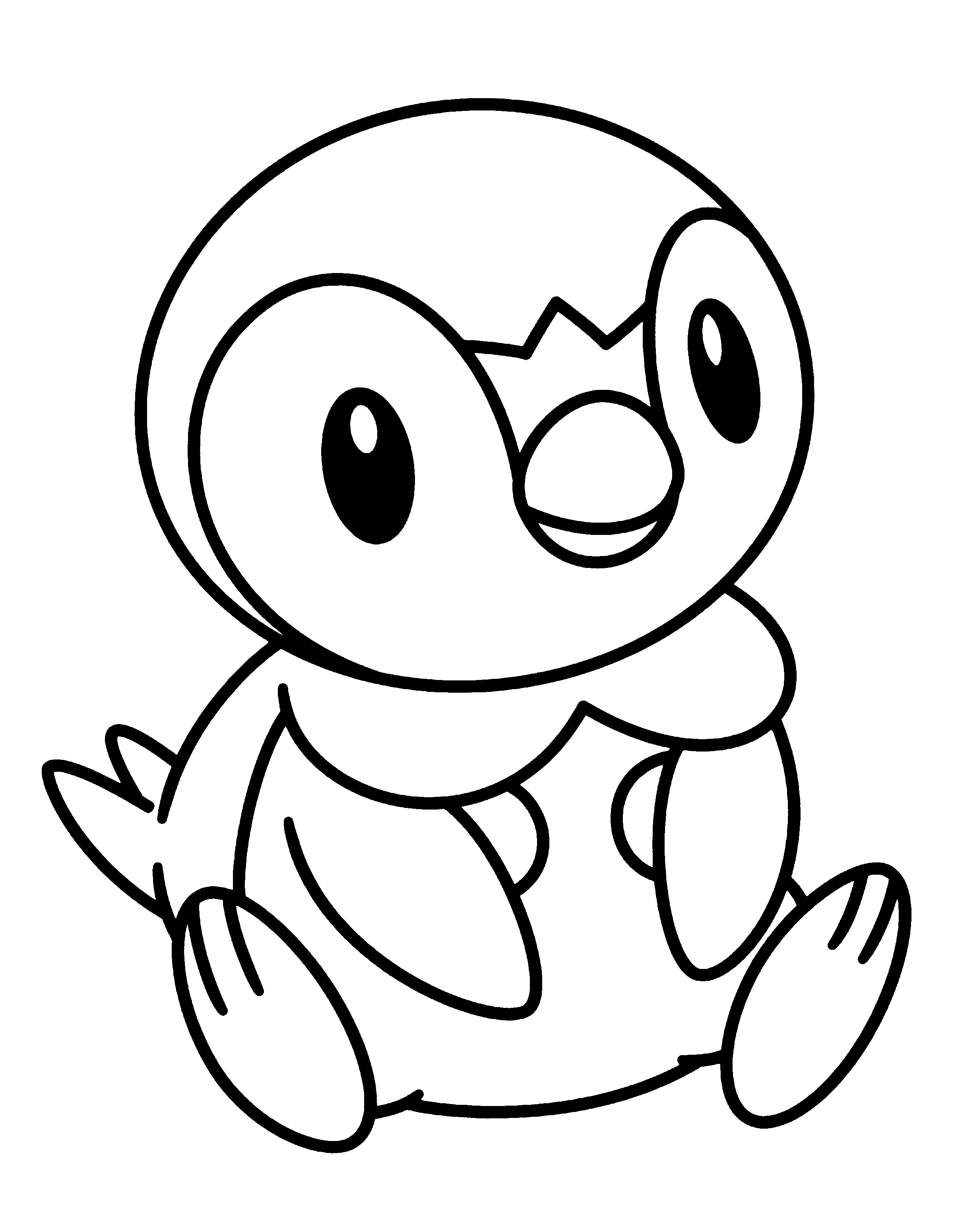 Pokemon diamond pearl coloring pages