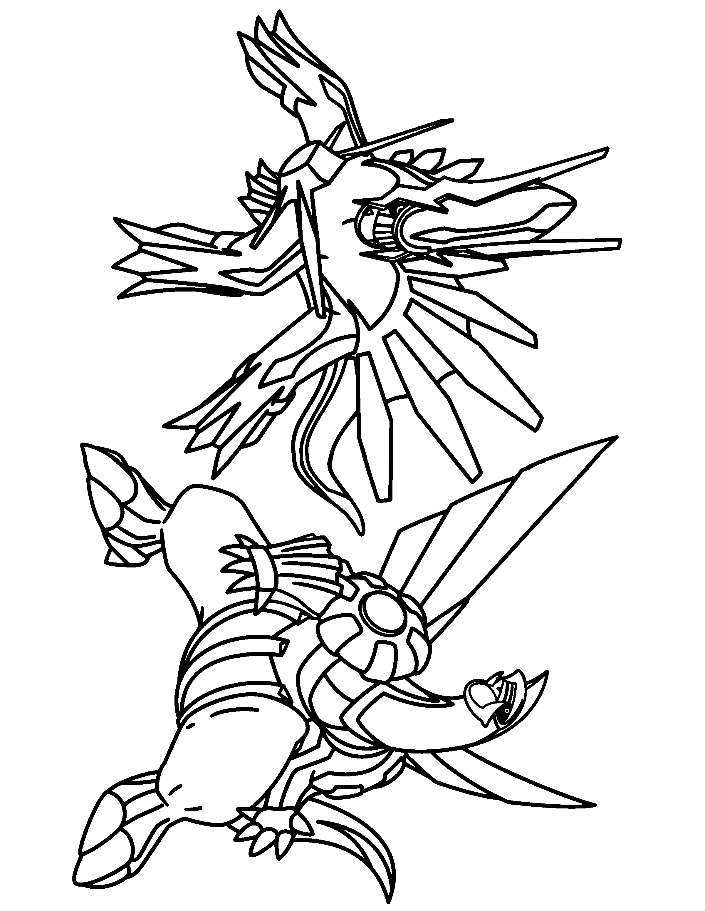 Pokemon diamond pearl coloring pages