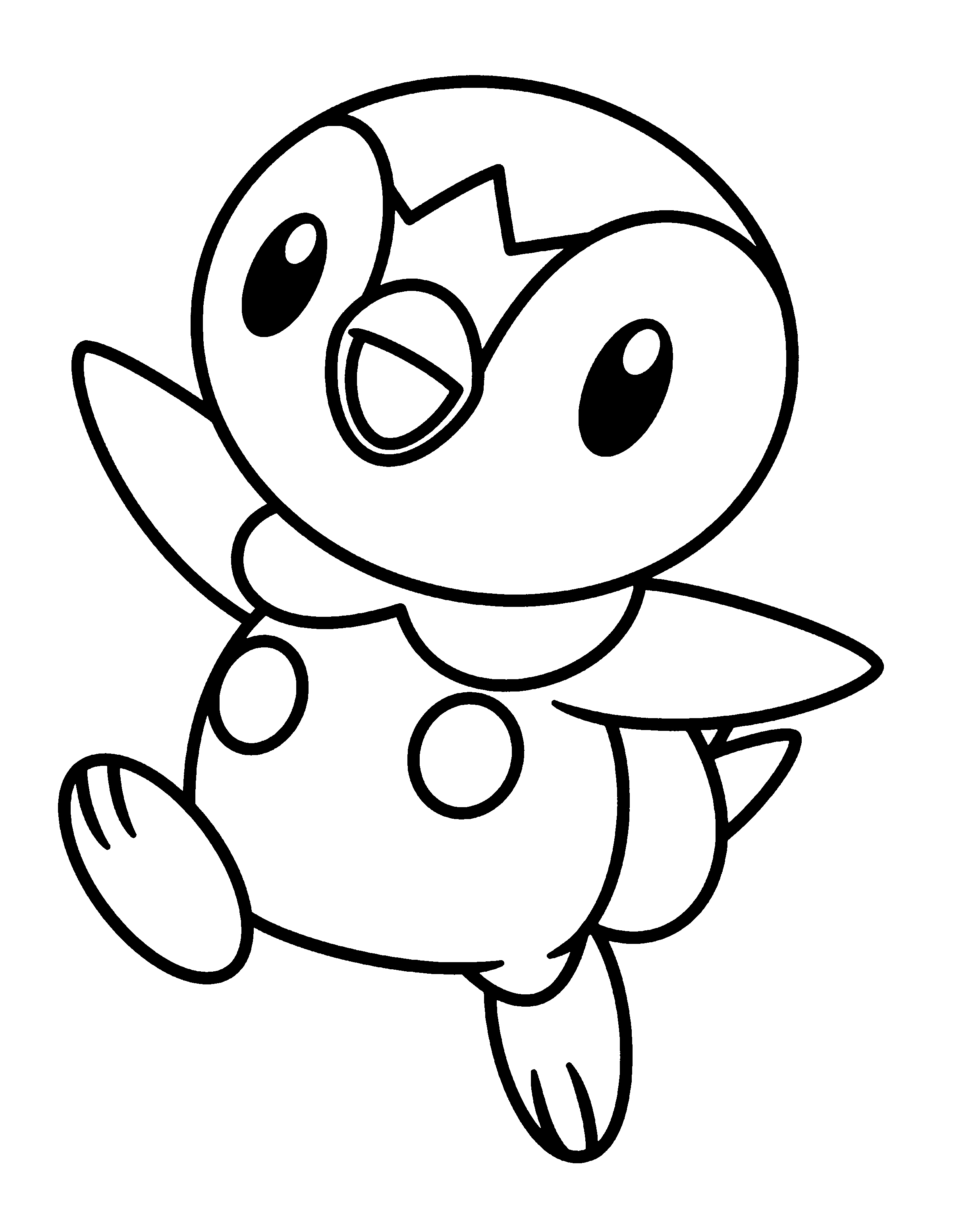 Pokemon diamond pearl coloring pages