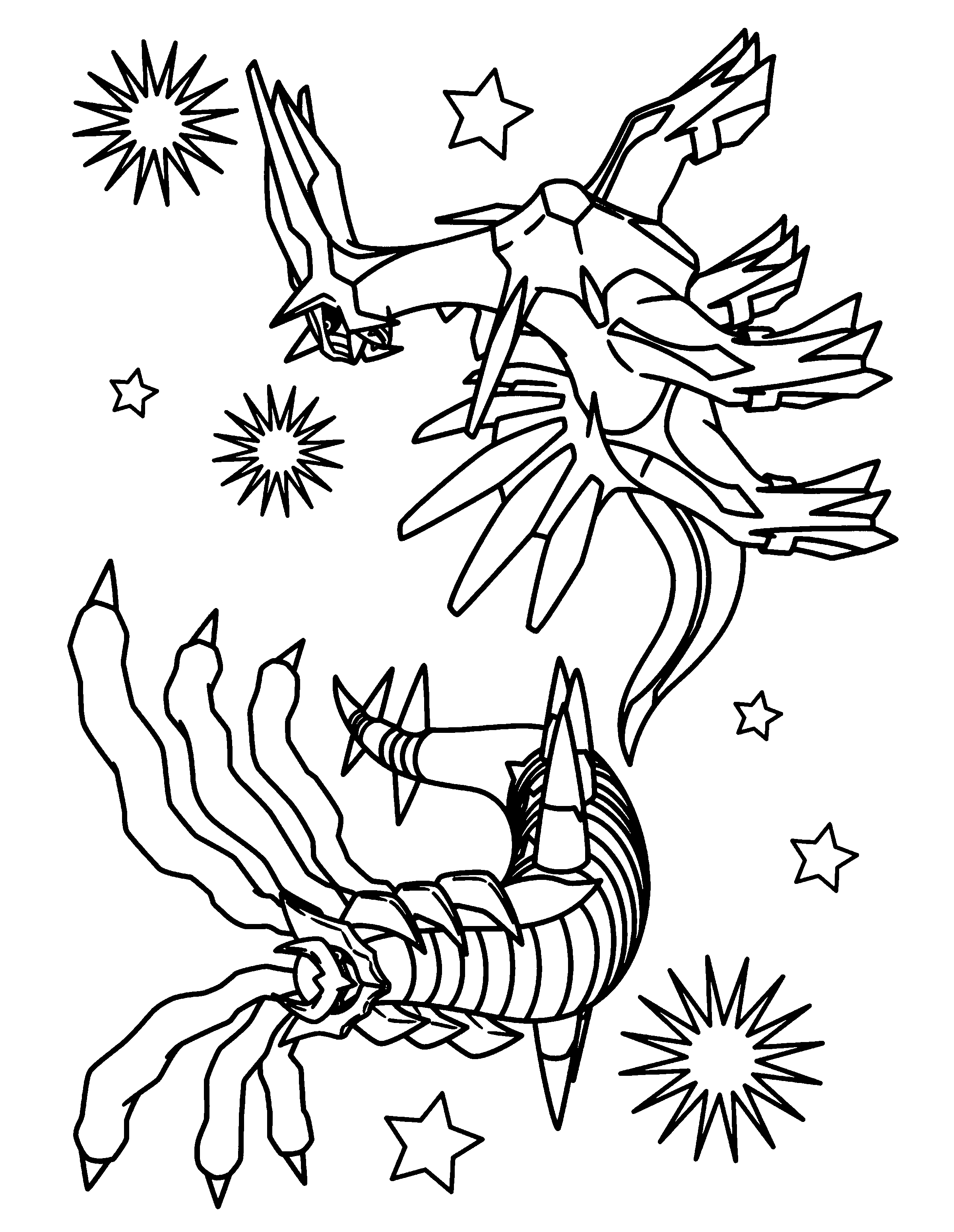 Pokemon diamond pearl coloring pages