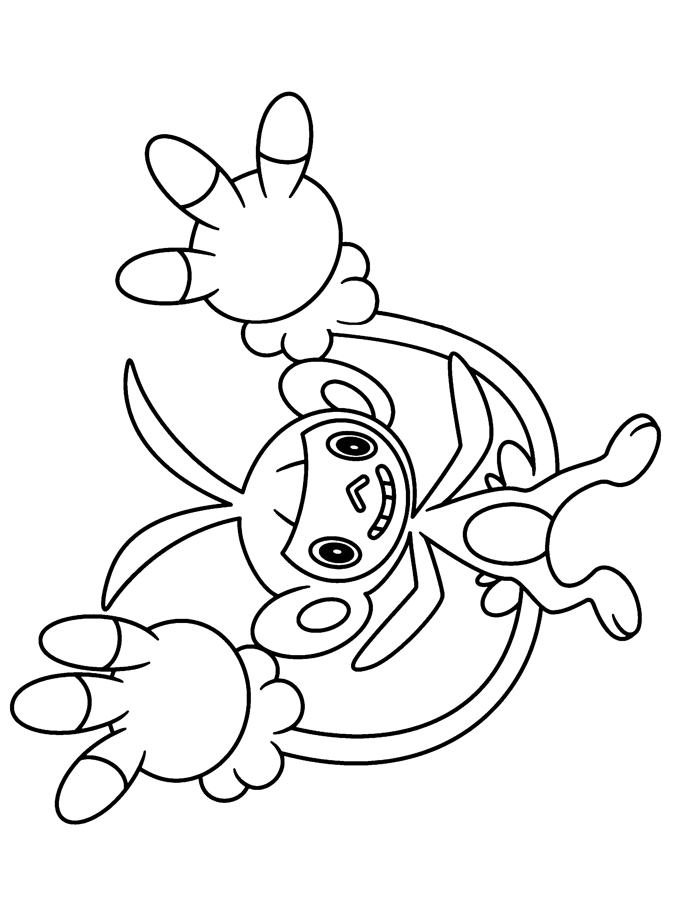 Pokemon diamond pearl coloring pages