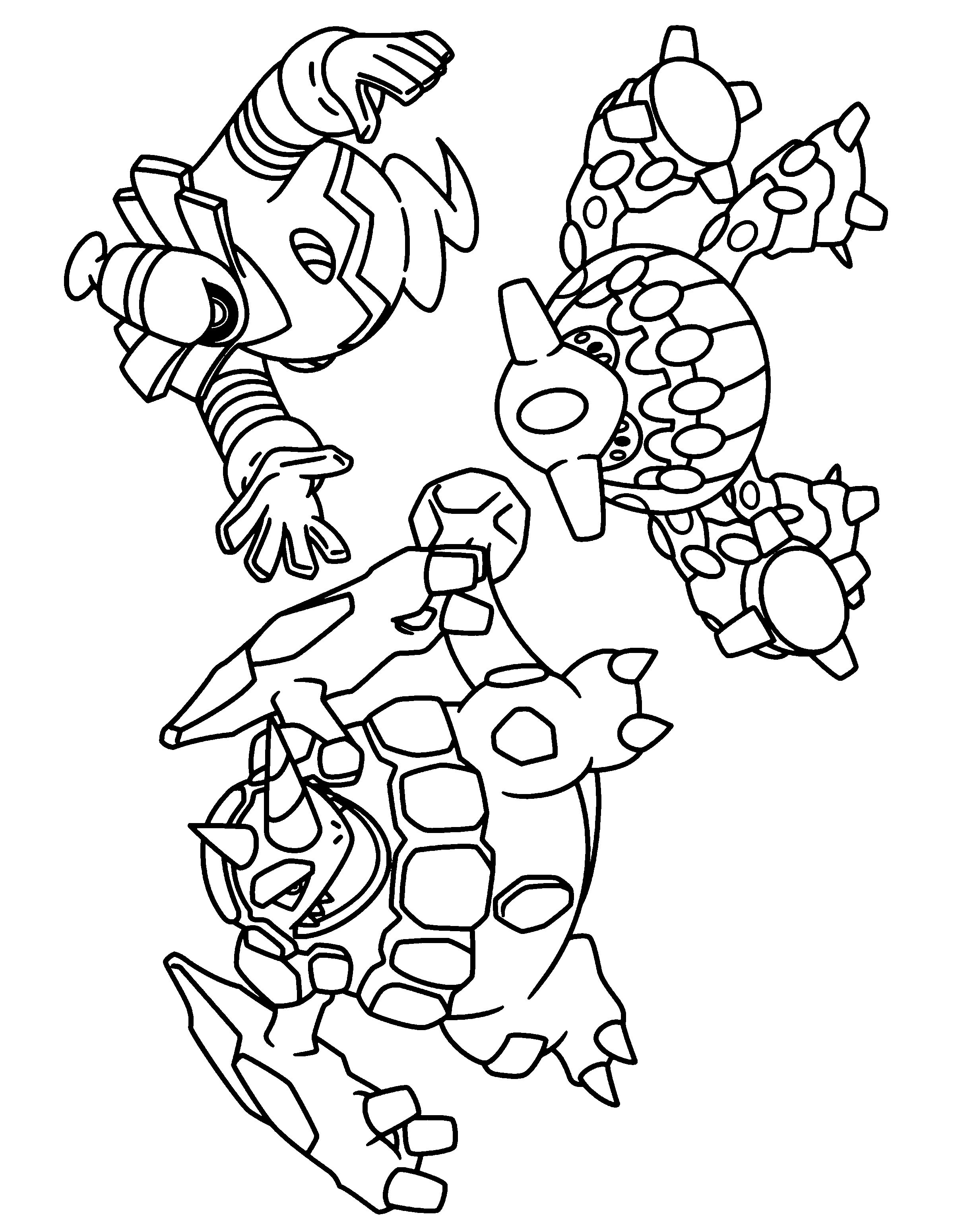 Pokemon diamond pearl coloring pages