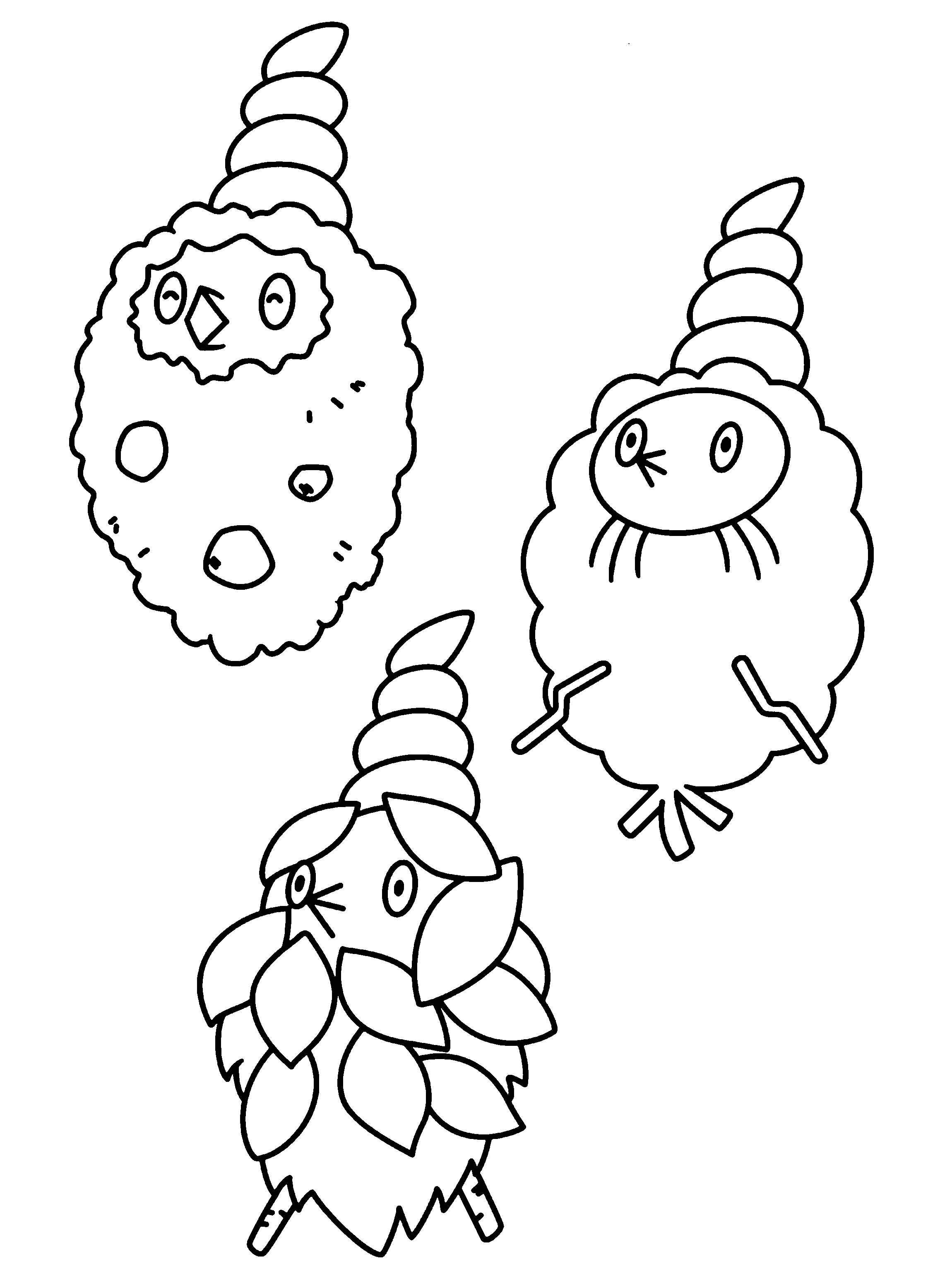 Pokemon diamond pearl coloring pages