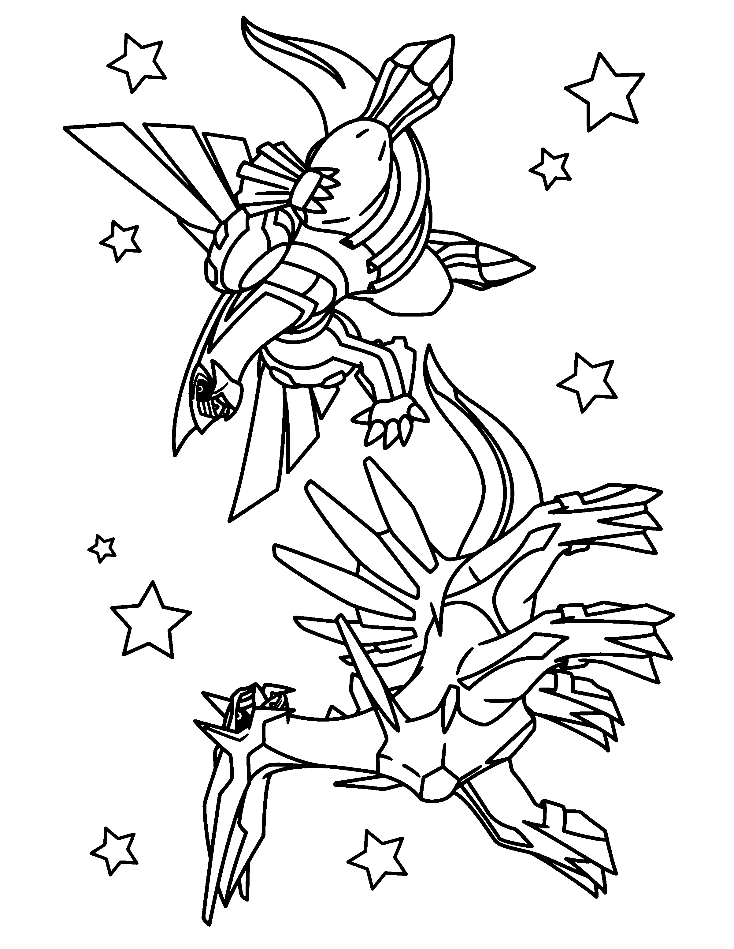 Pokemon diamond pearl coloring pages