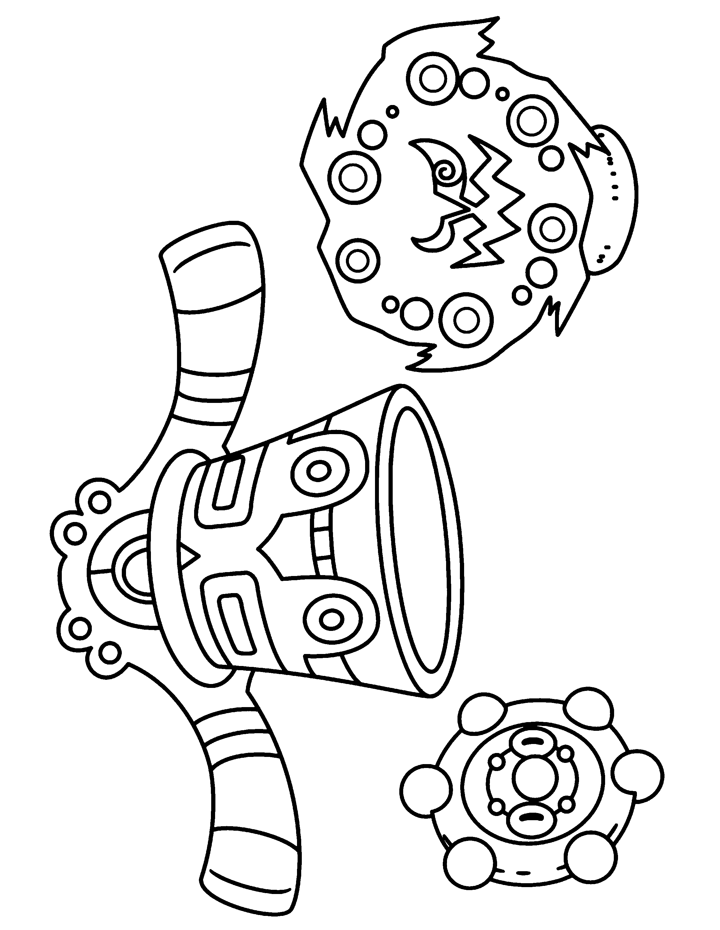 Pokemon diamond pearl coloring pages