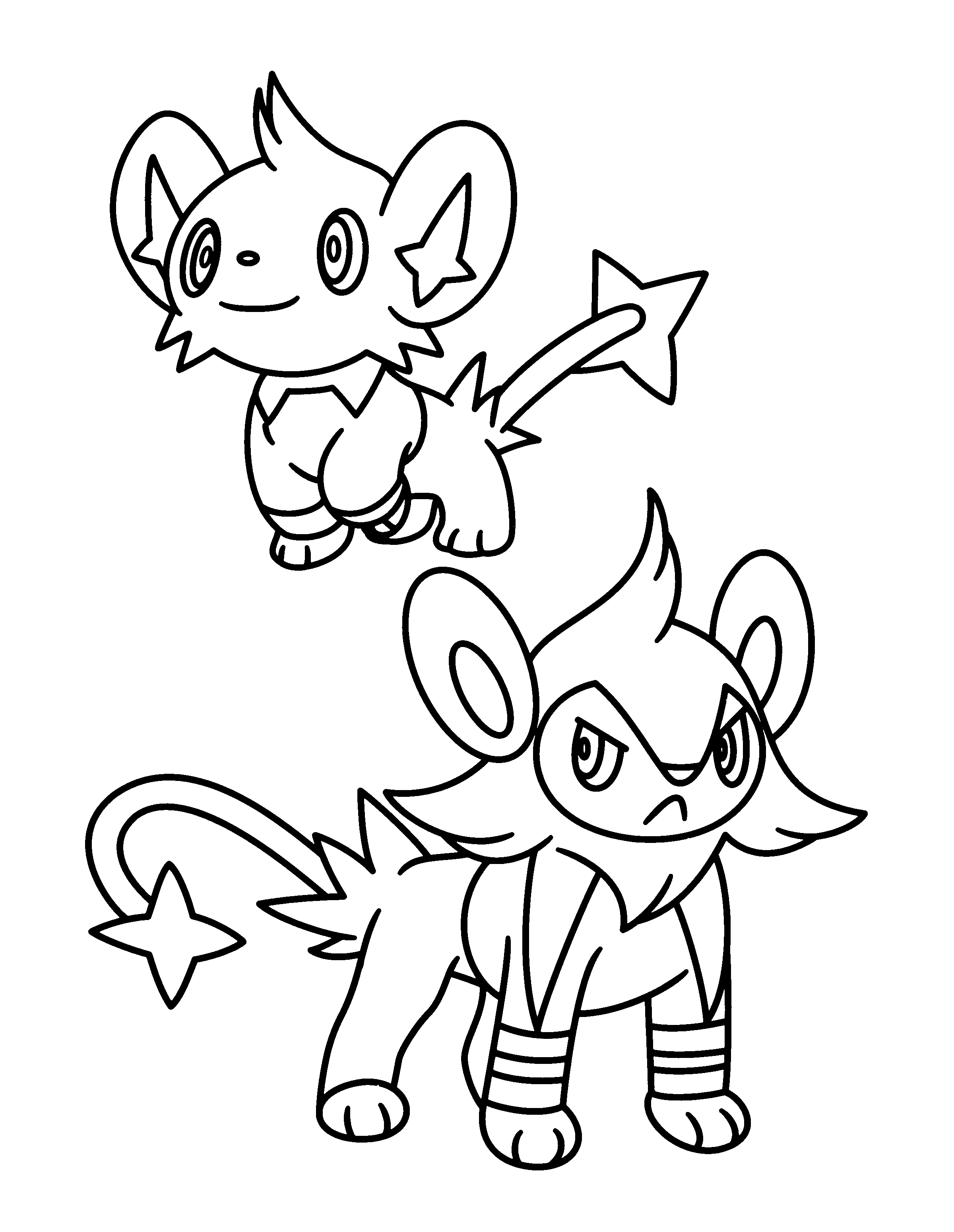 Pokemon diamond pearl coloring pages