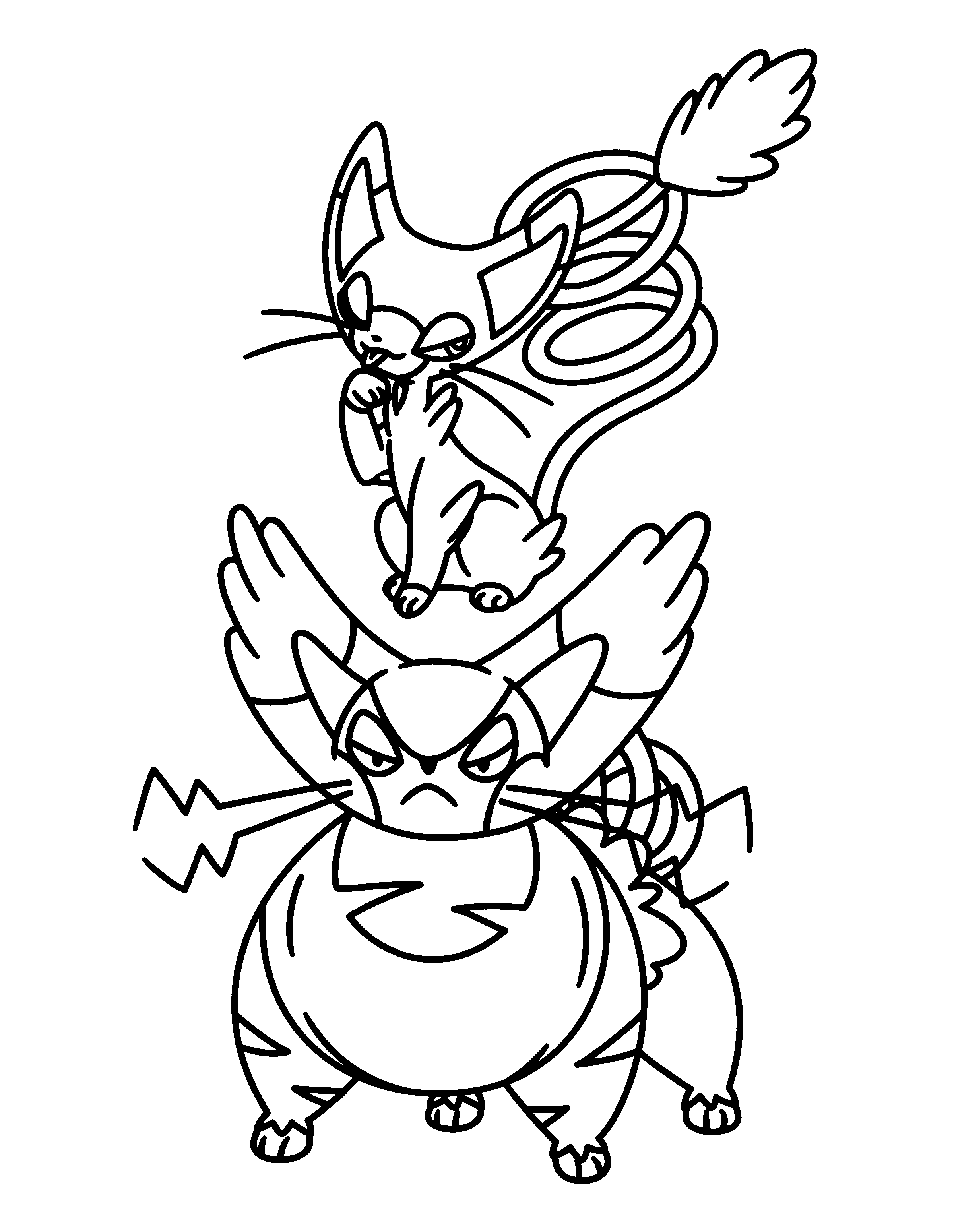 Pokemon diamond pearl coloring pages