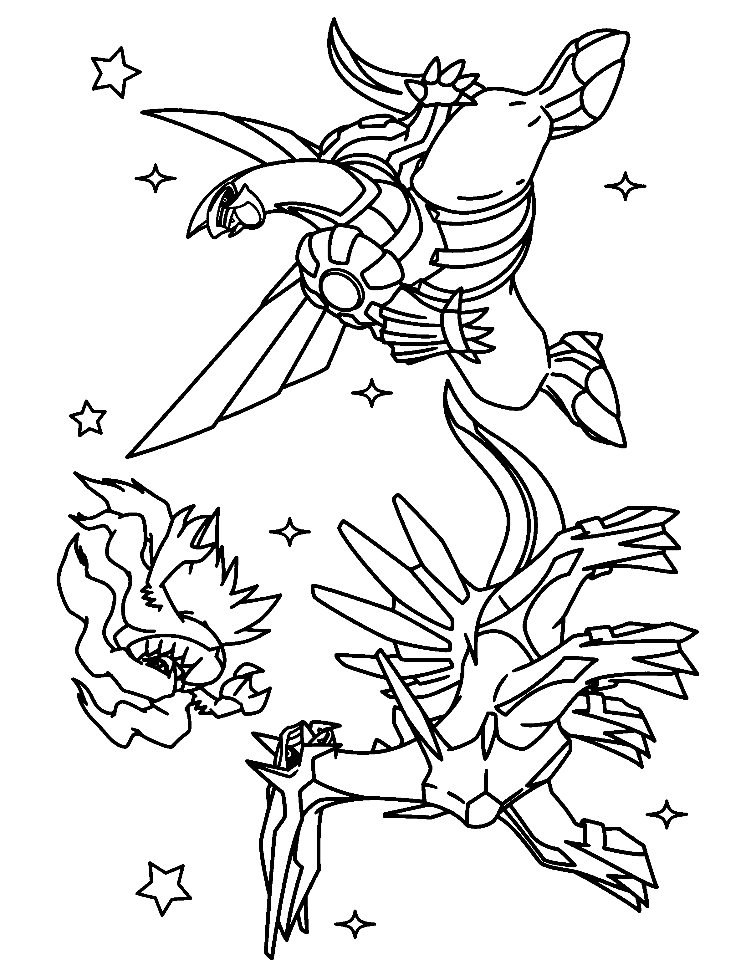 Pokemon diamond pearl coloring pages