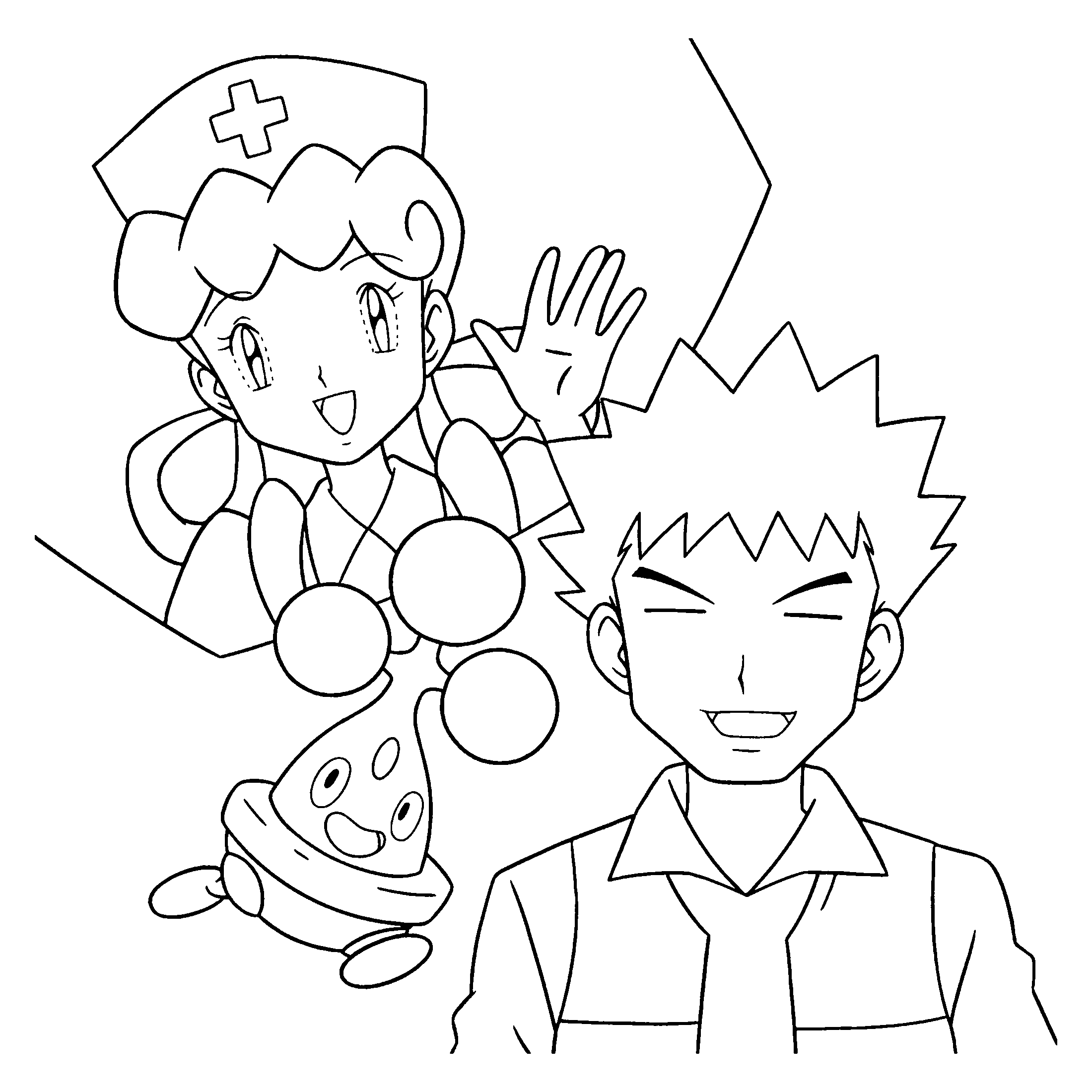 Pokemon diamond pearl coloring pages