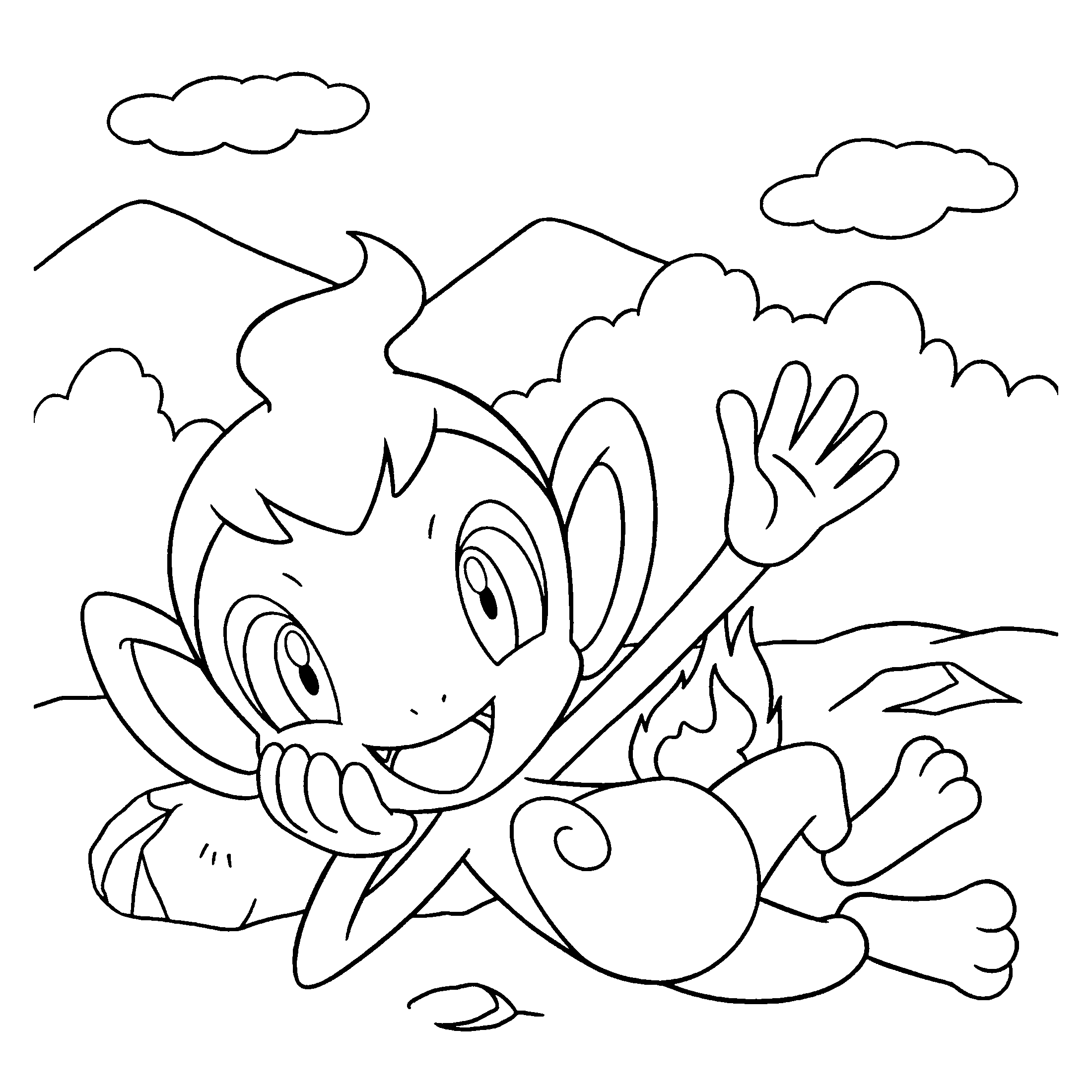 Pokemon diamond pearl coloring pages