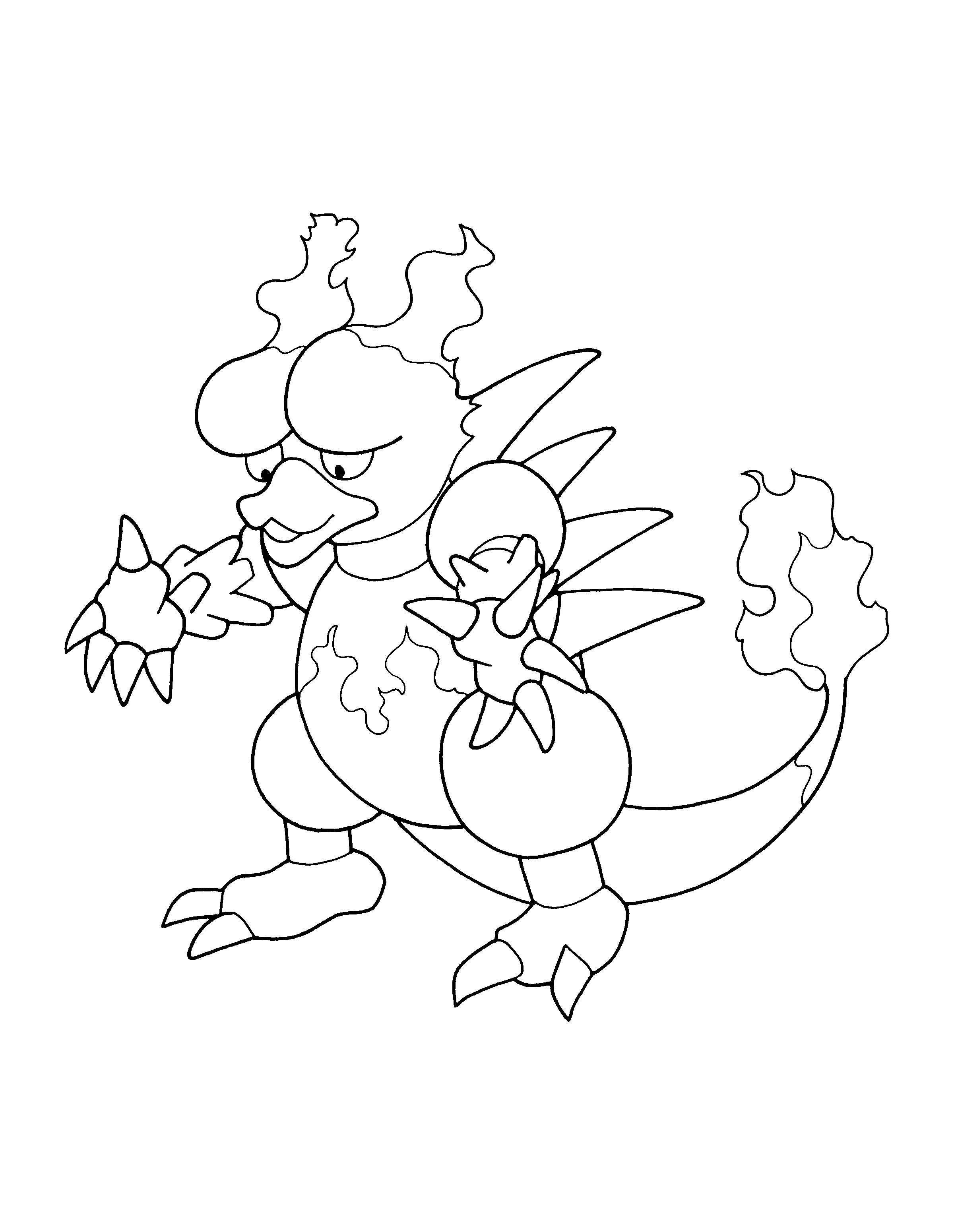 Pokemon coloring pages