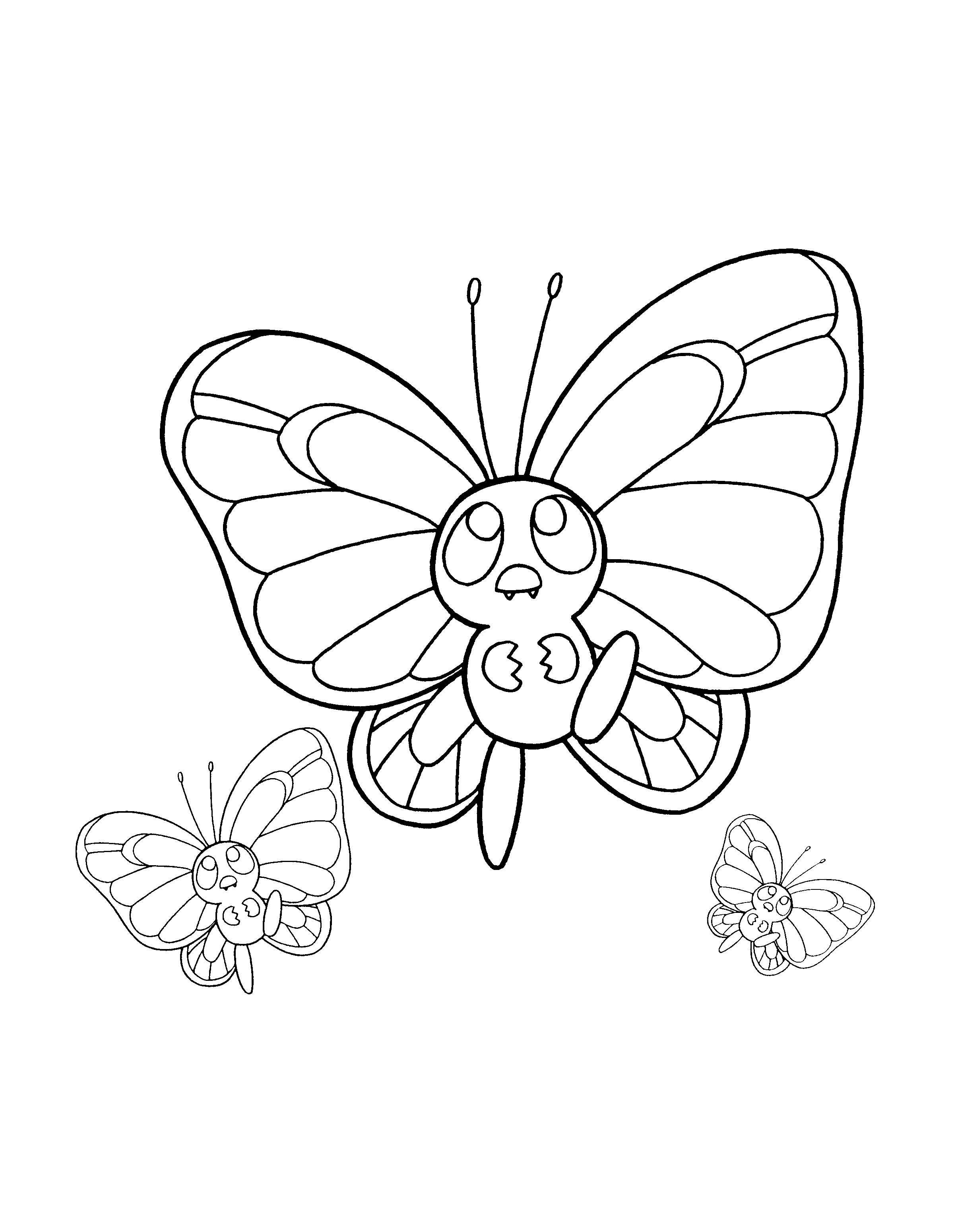 Pokemon coloring pages