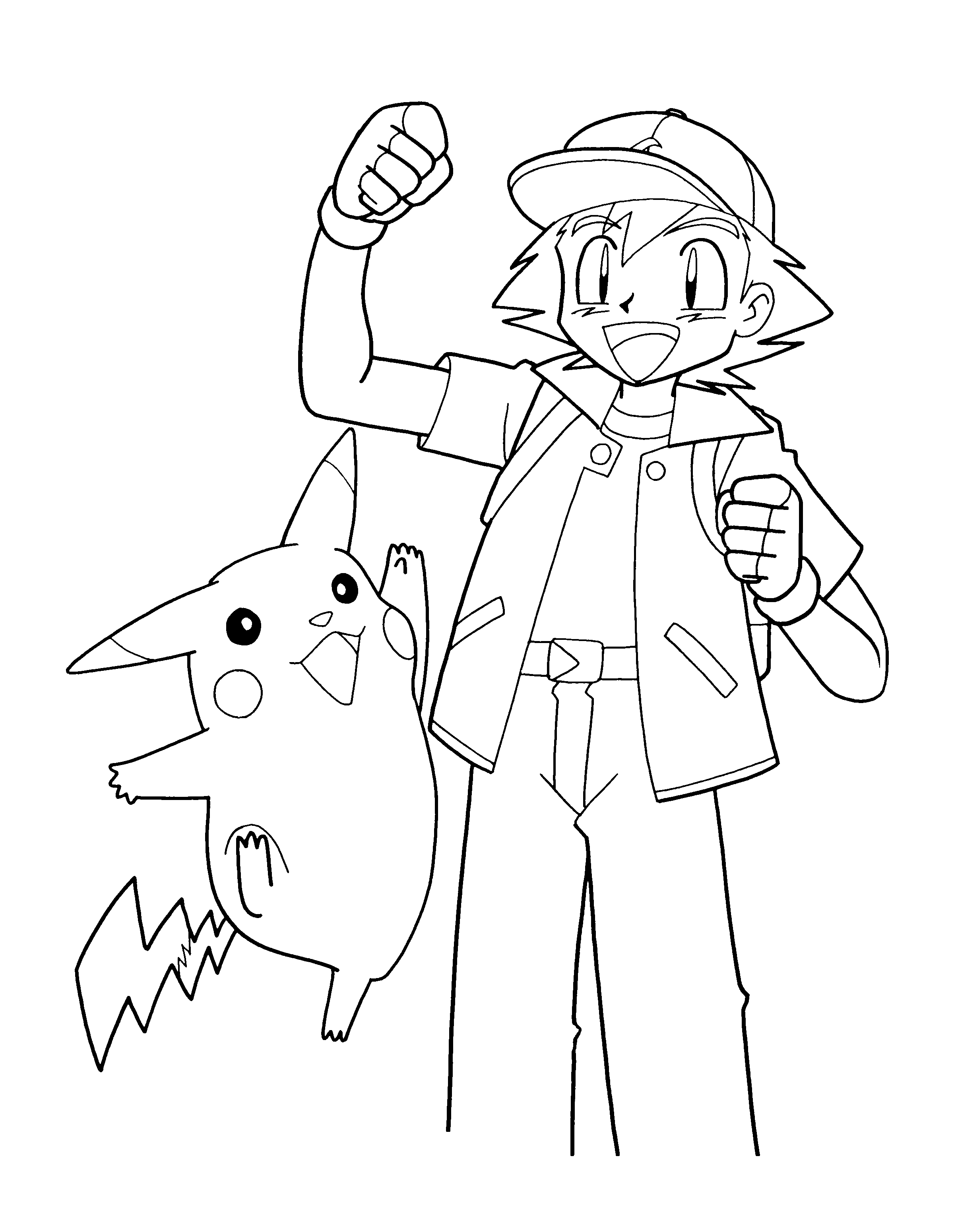 Pokemon coloring pages