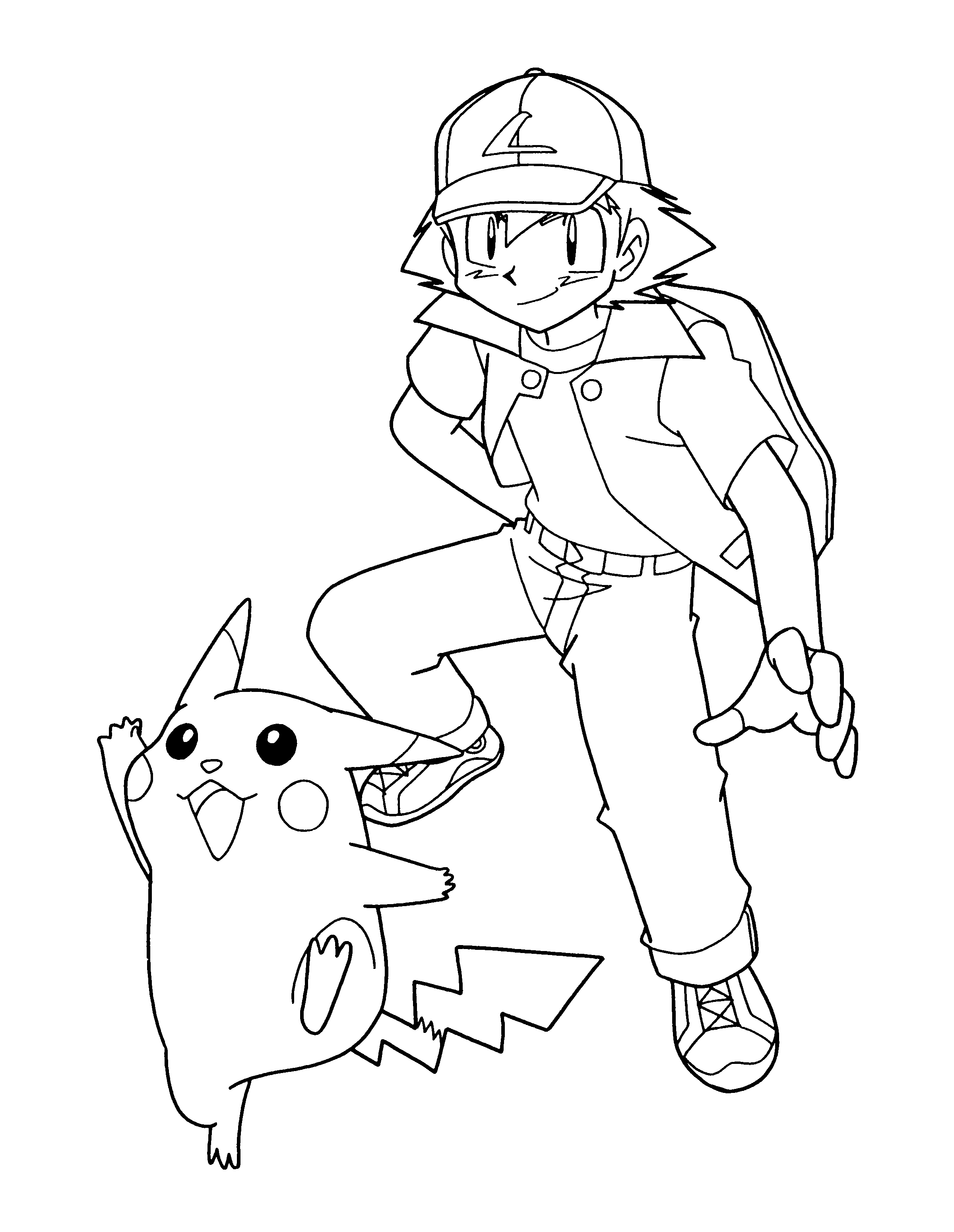 Pokemon coloring pages