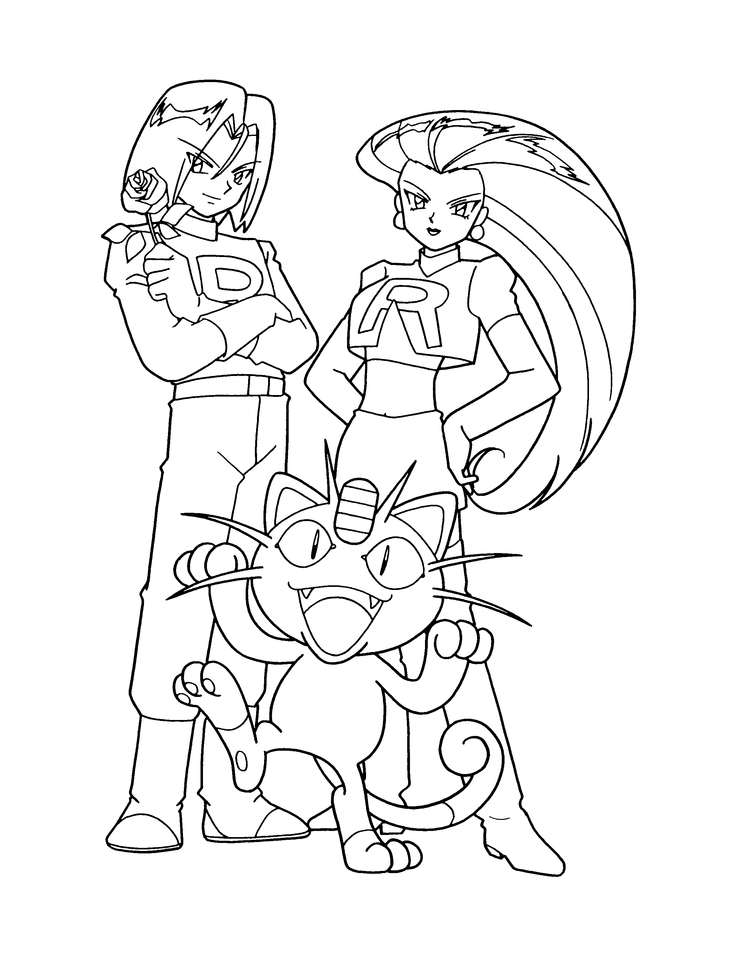 Pokemon coloring pages