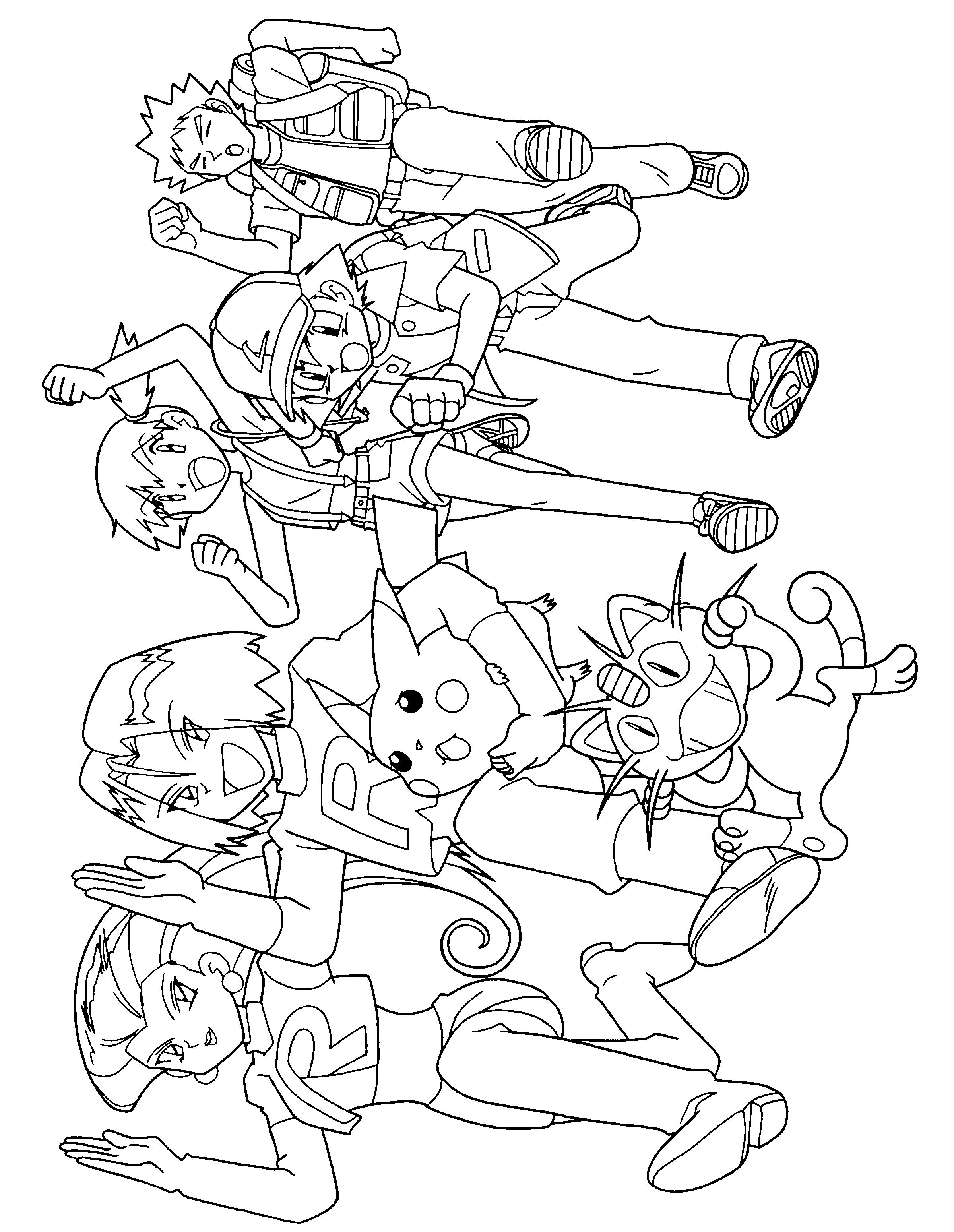 Pokemon coloring pages