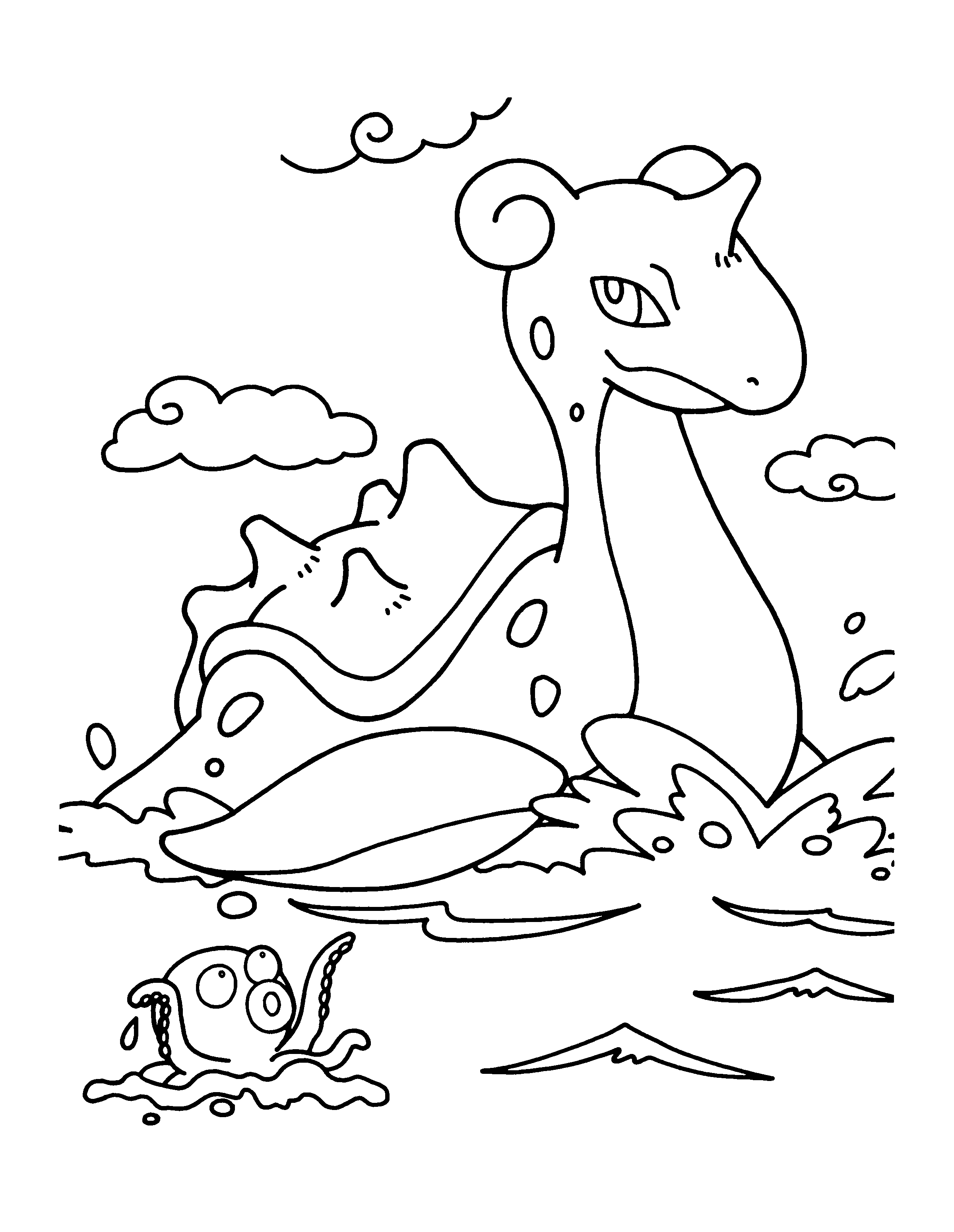 Coloring Page Pokemon Coloring Pages 131