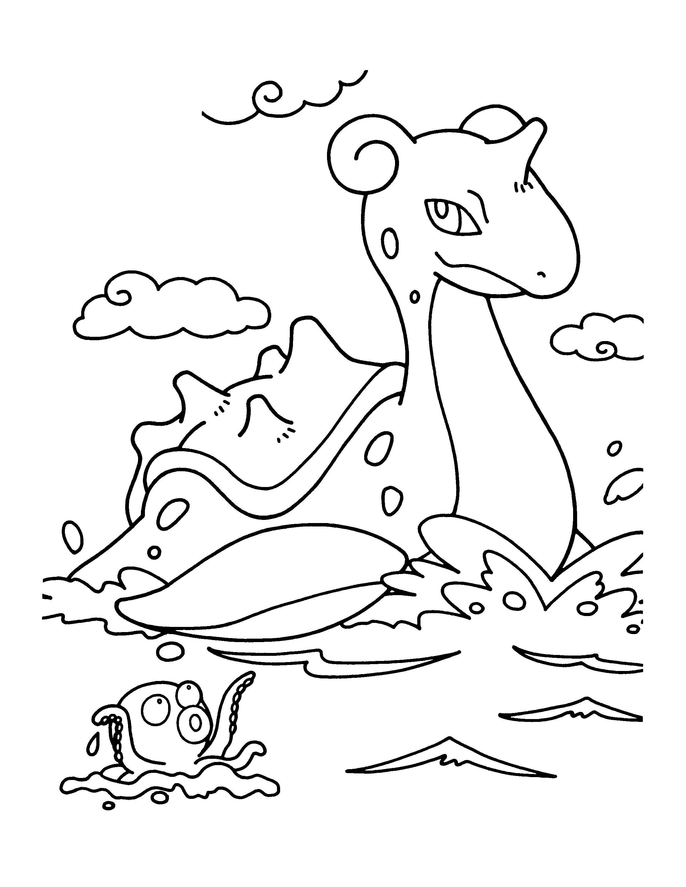 Pokemon coloring pages