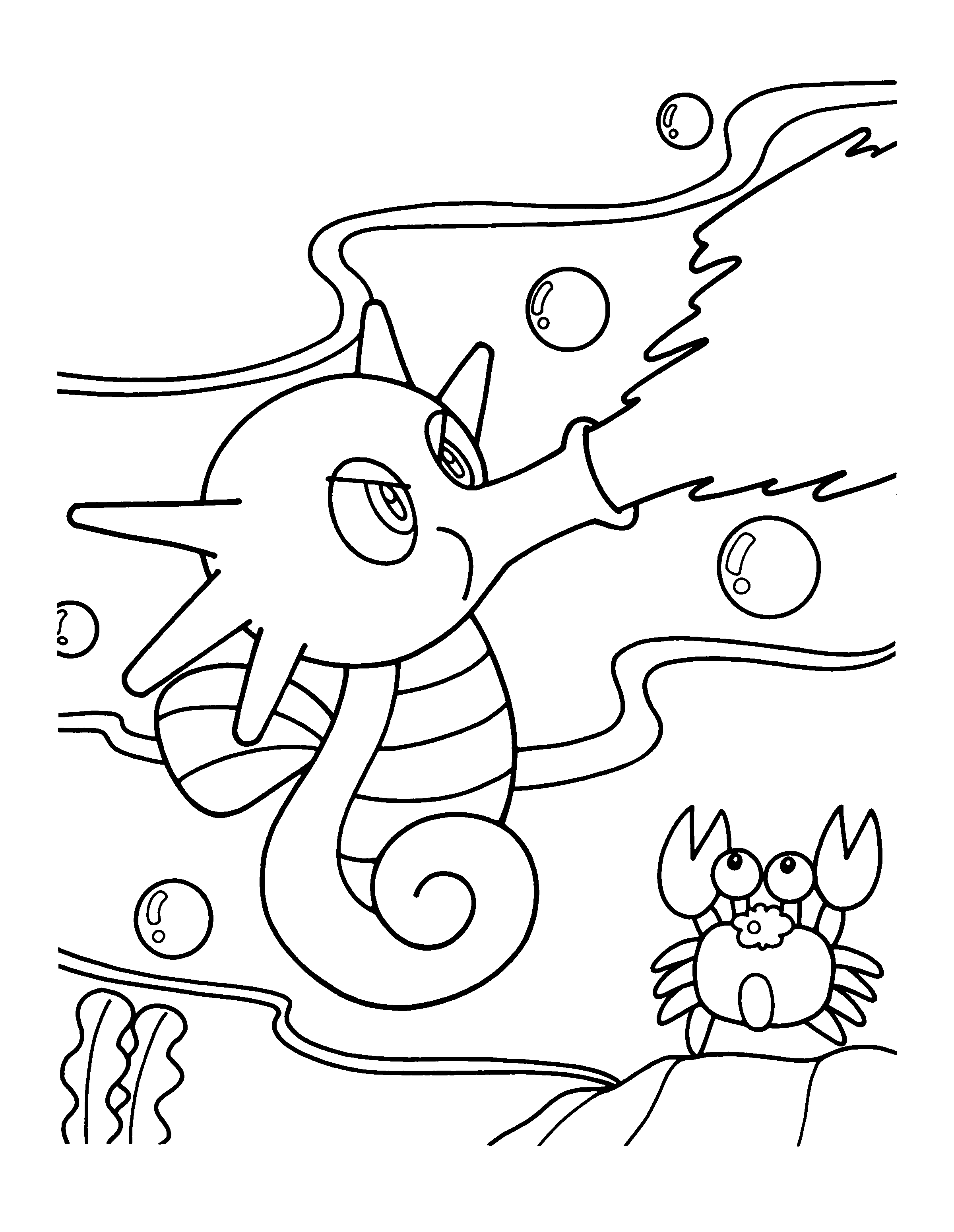 Pokemon coloring pages