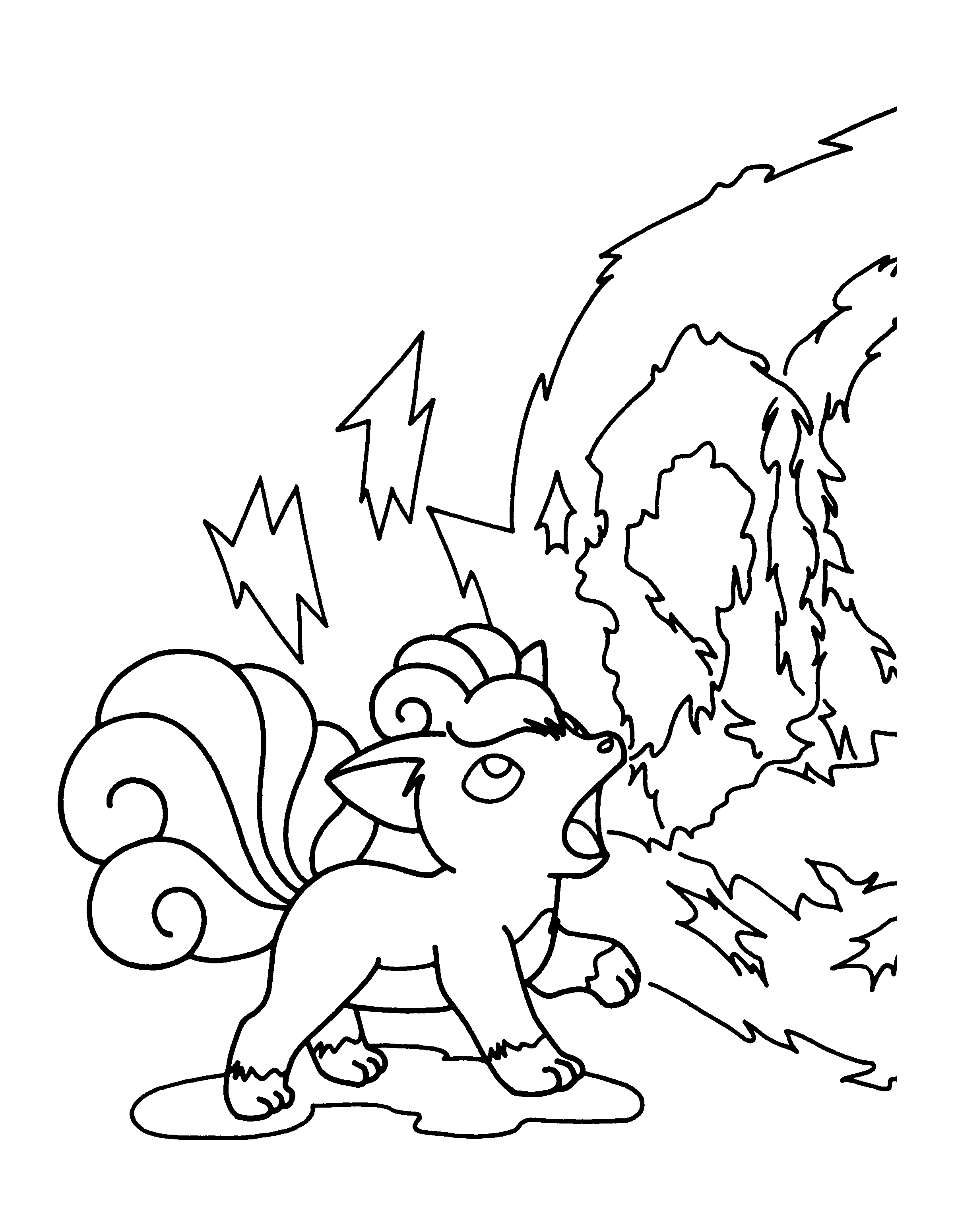 Pokemon coloring pages