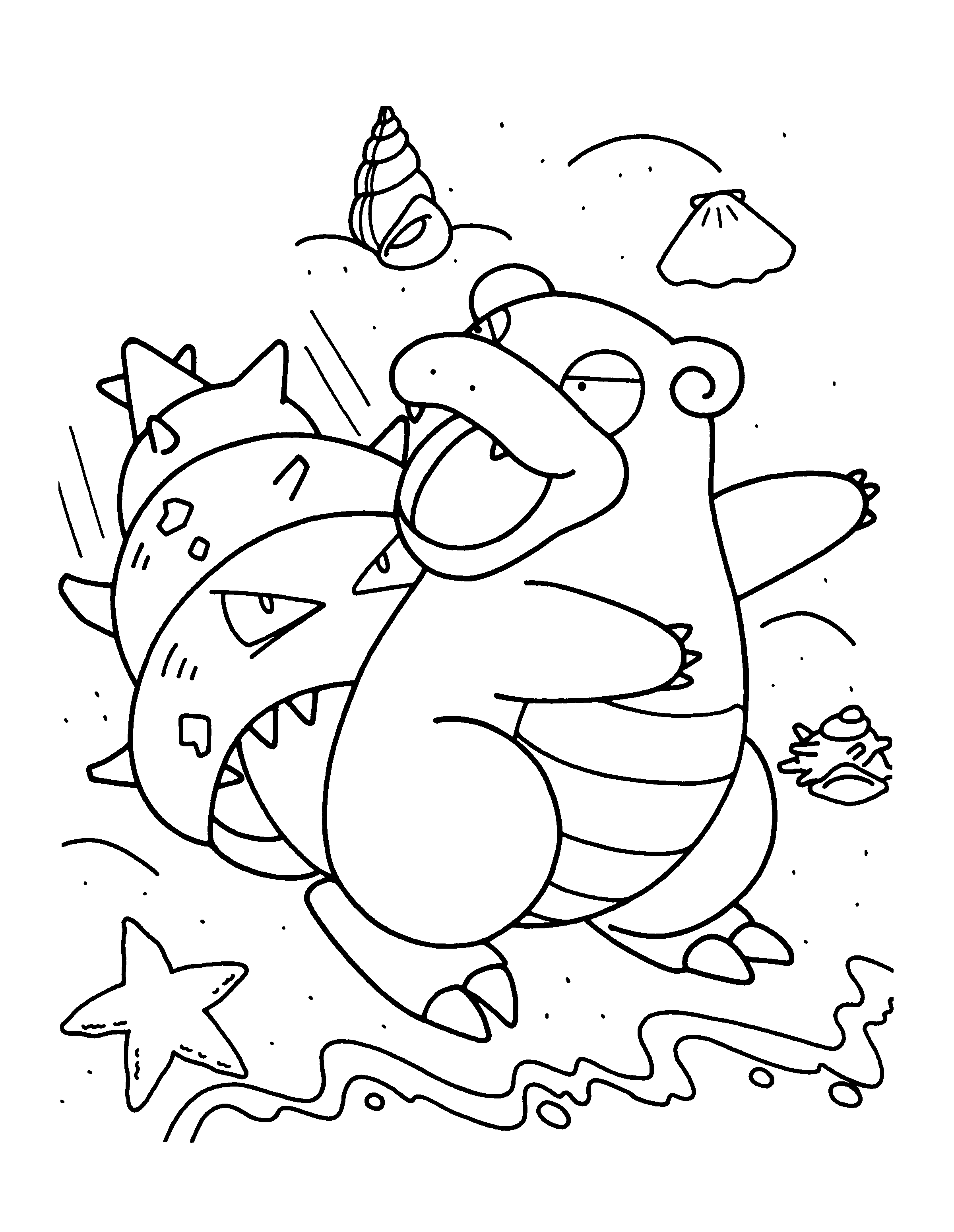 Pokemon coloring pages