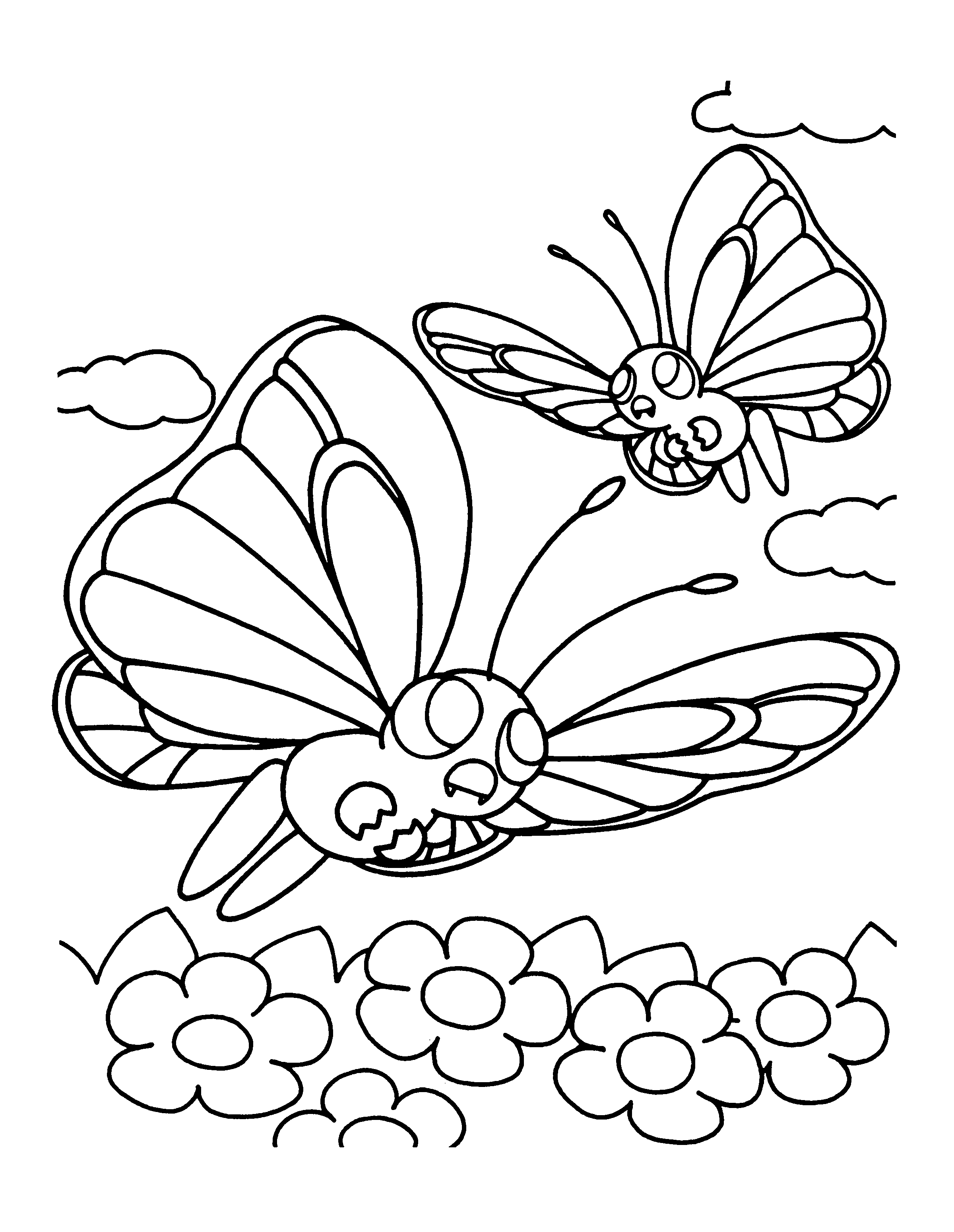 Pokemon coloring pages
