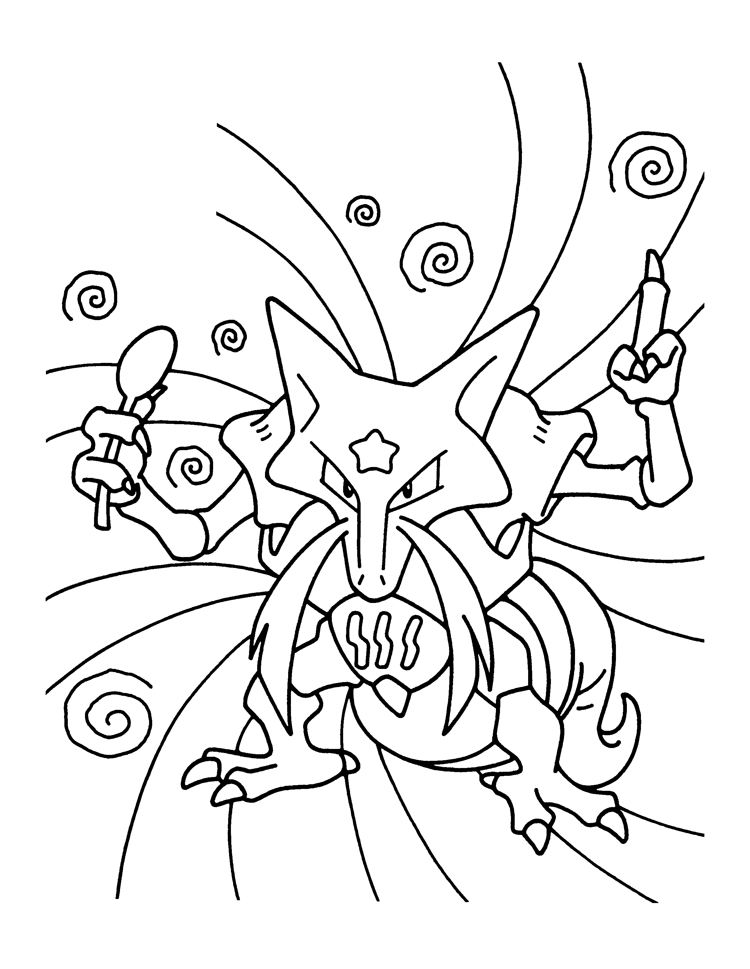 Pokemon coloring pages